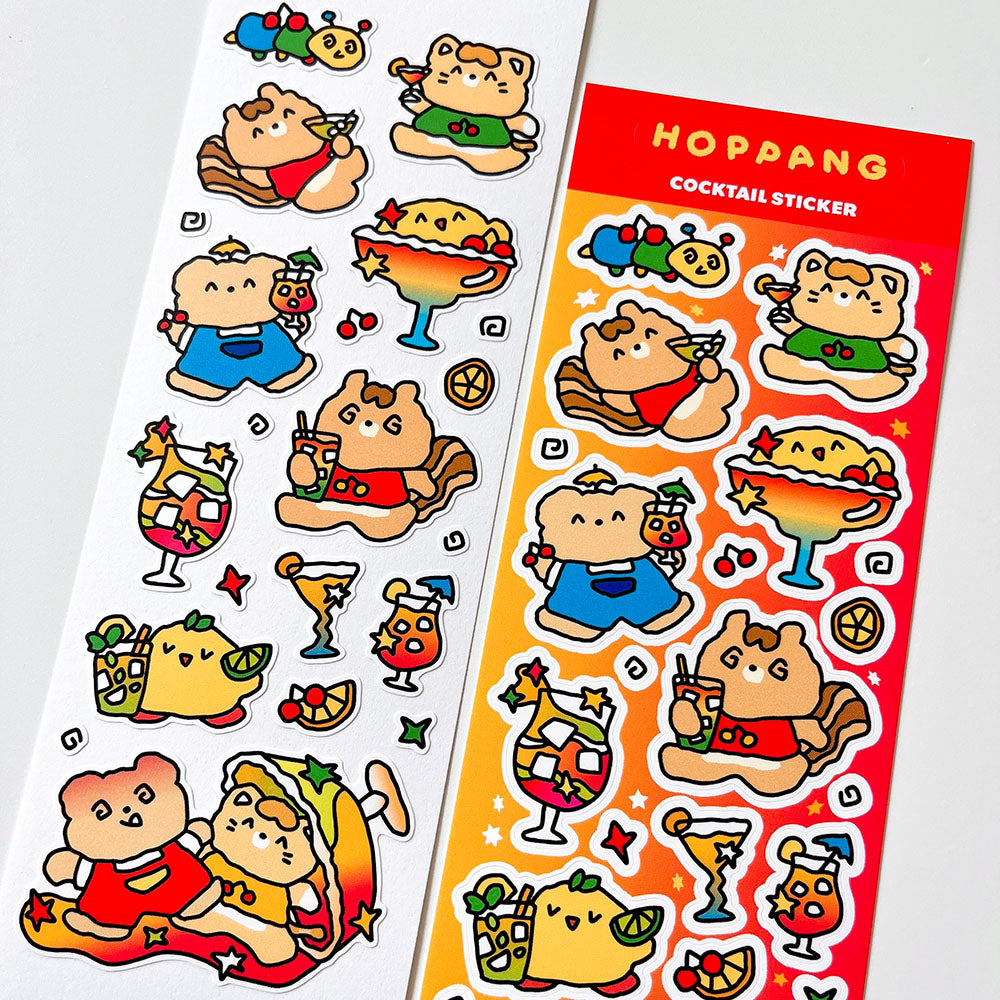 Cocktail Sticker Sheet