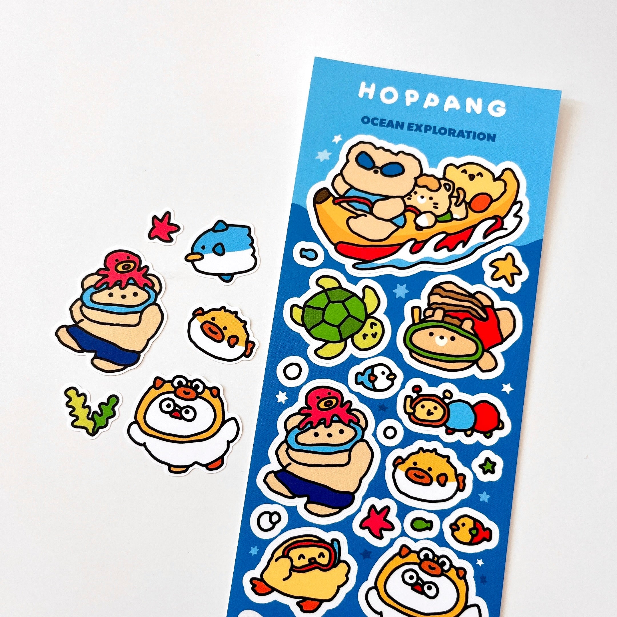 Ocean Exploration Sticker Sheet