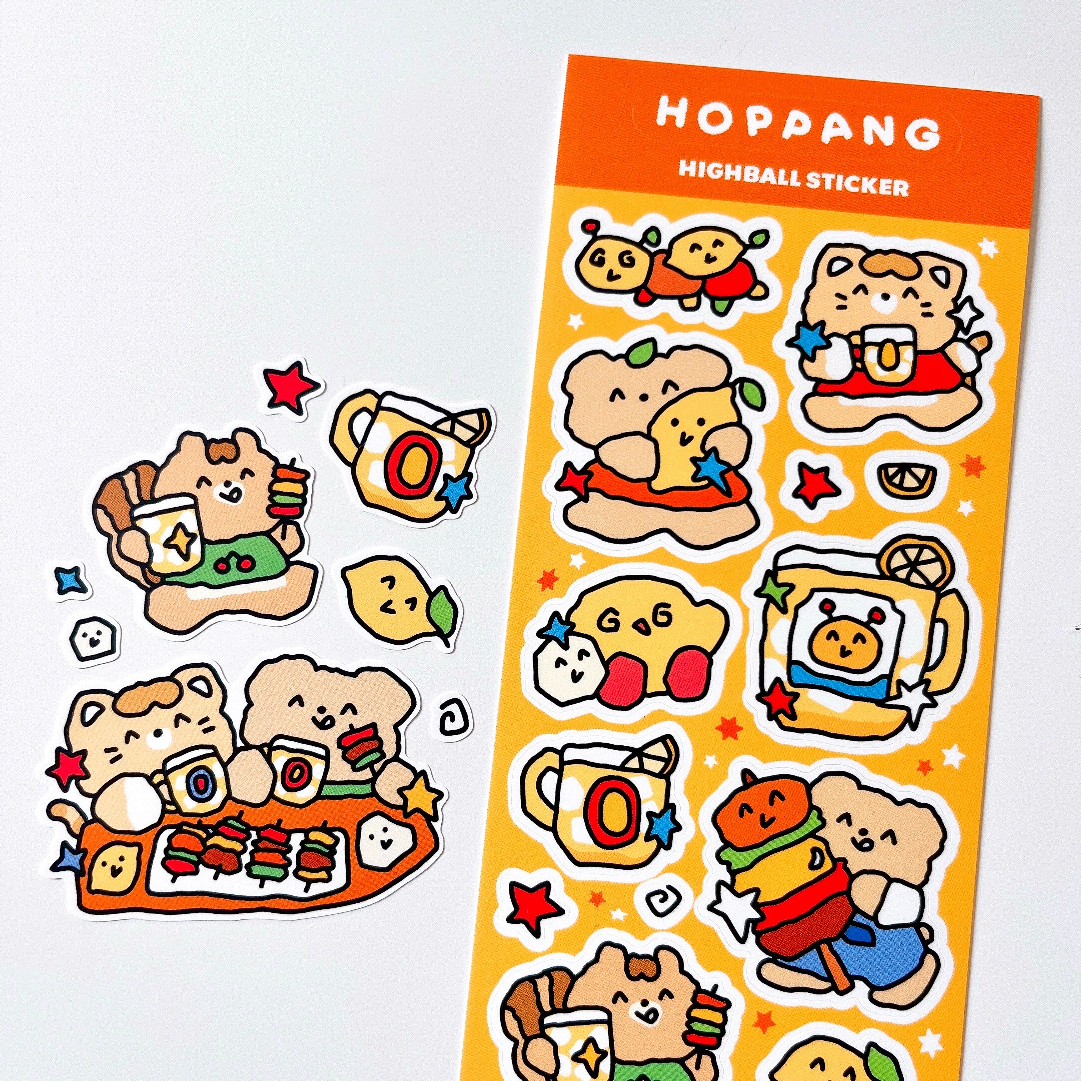 Highball Sticker Sheet
