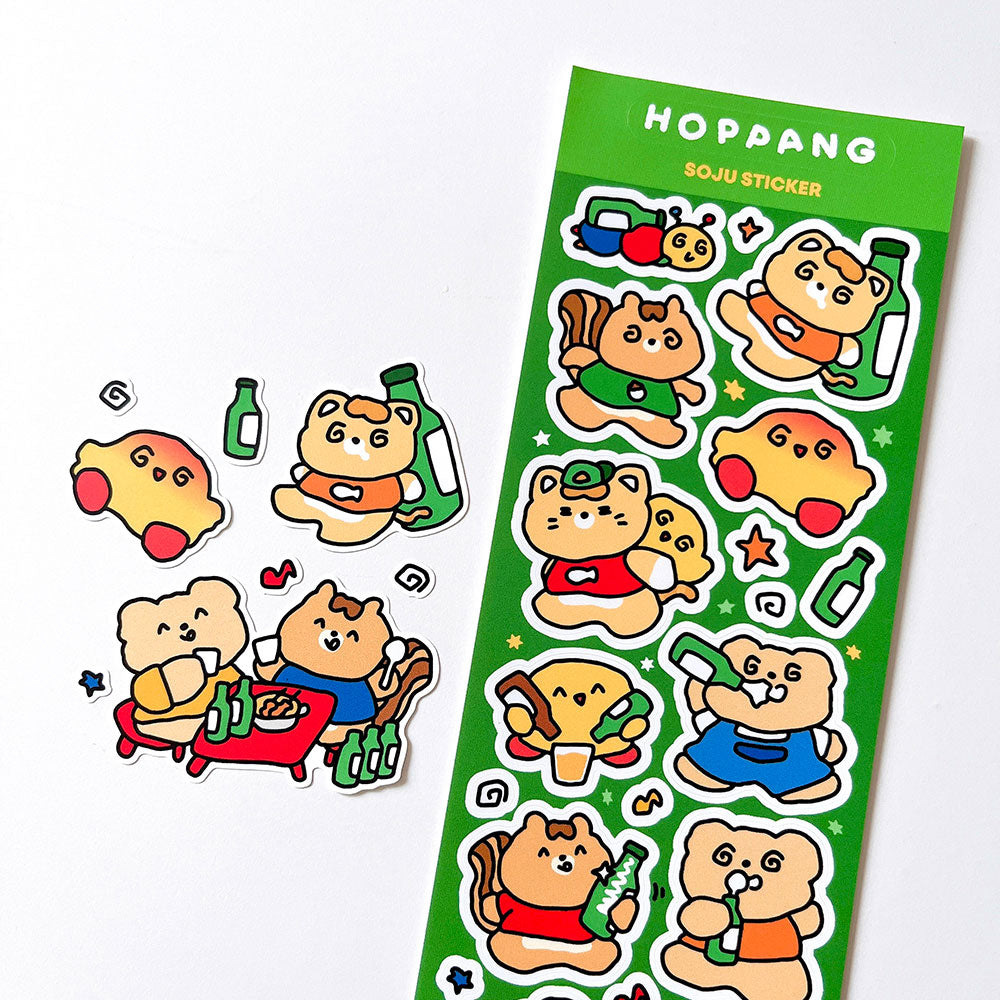 Soju Sticker Sheet