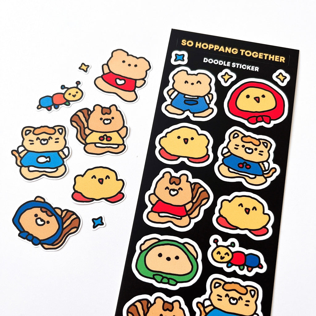 Doodle Sticker Sheet