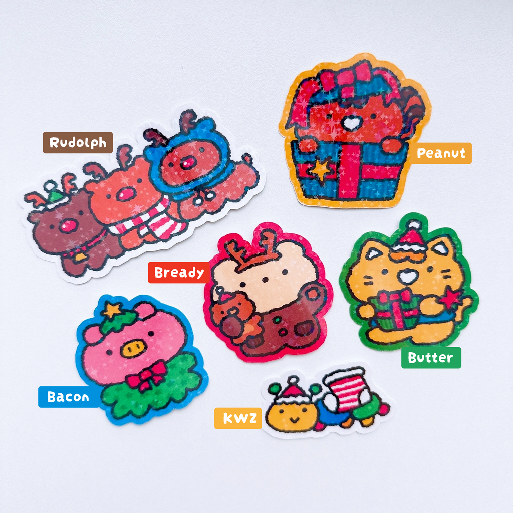 Christmas Vinyl Stickers