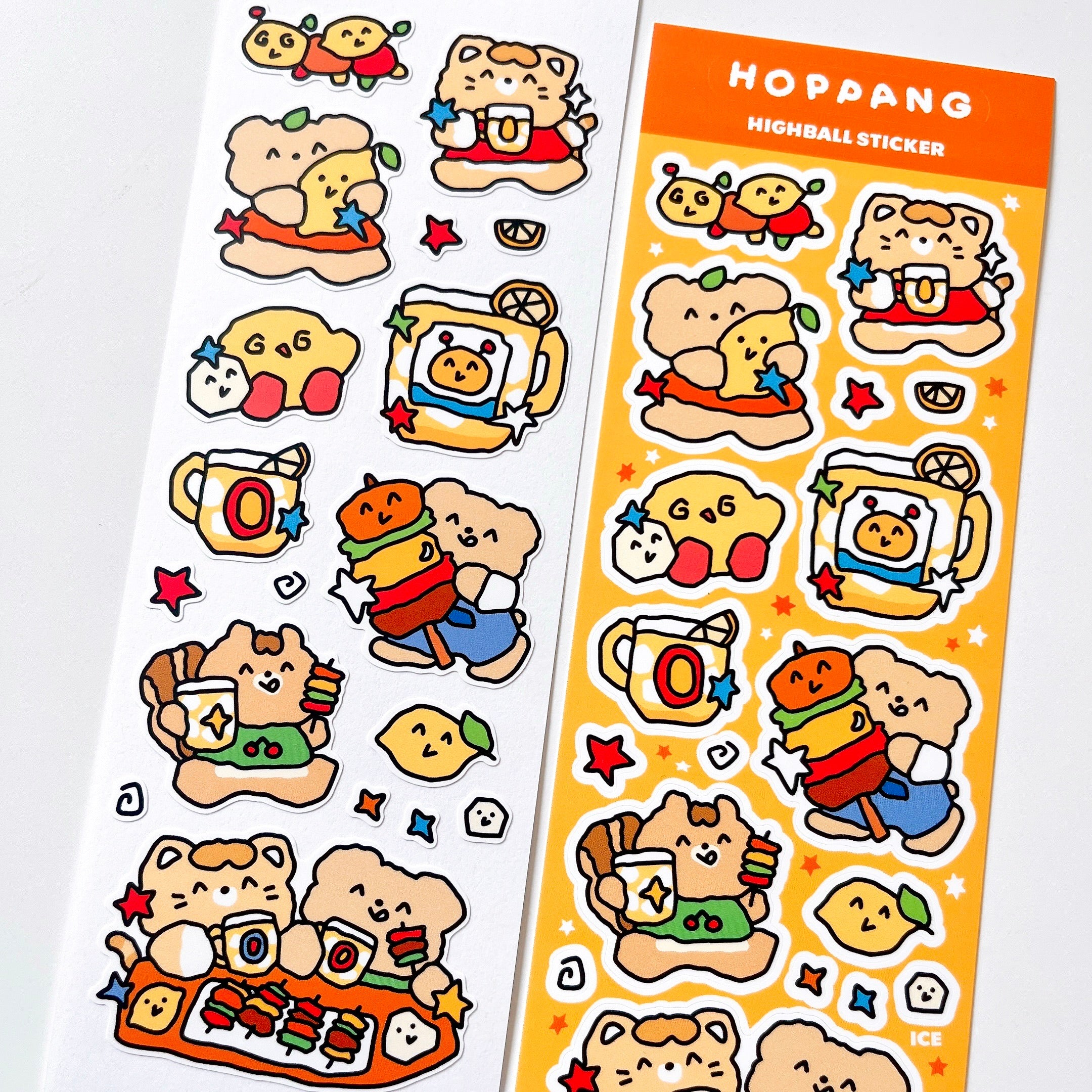 Highball Sticker Sheet
