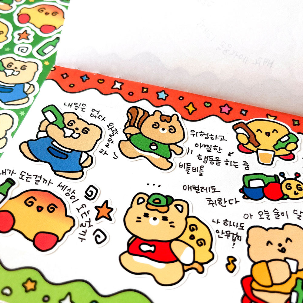 Soju Sticker Sheet