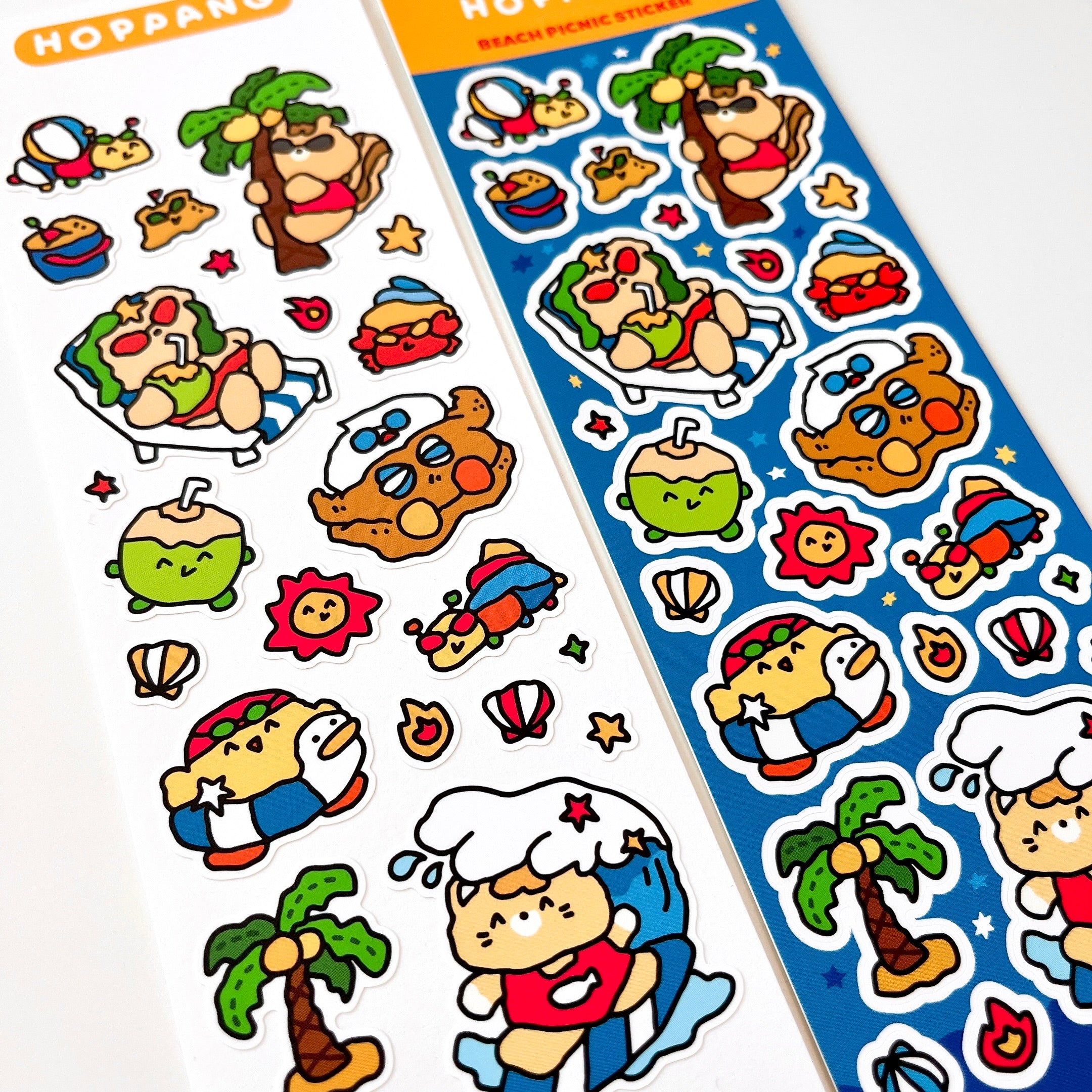Beach Picnic Sticker Sheet