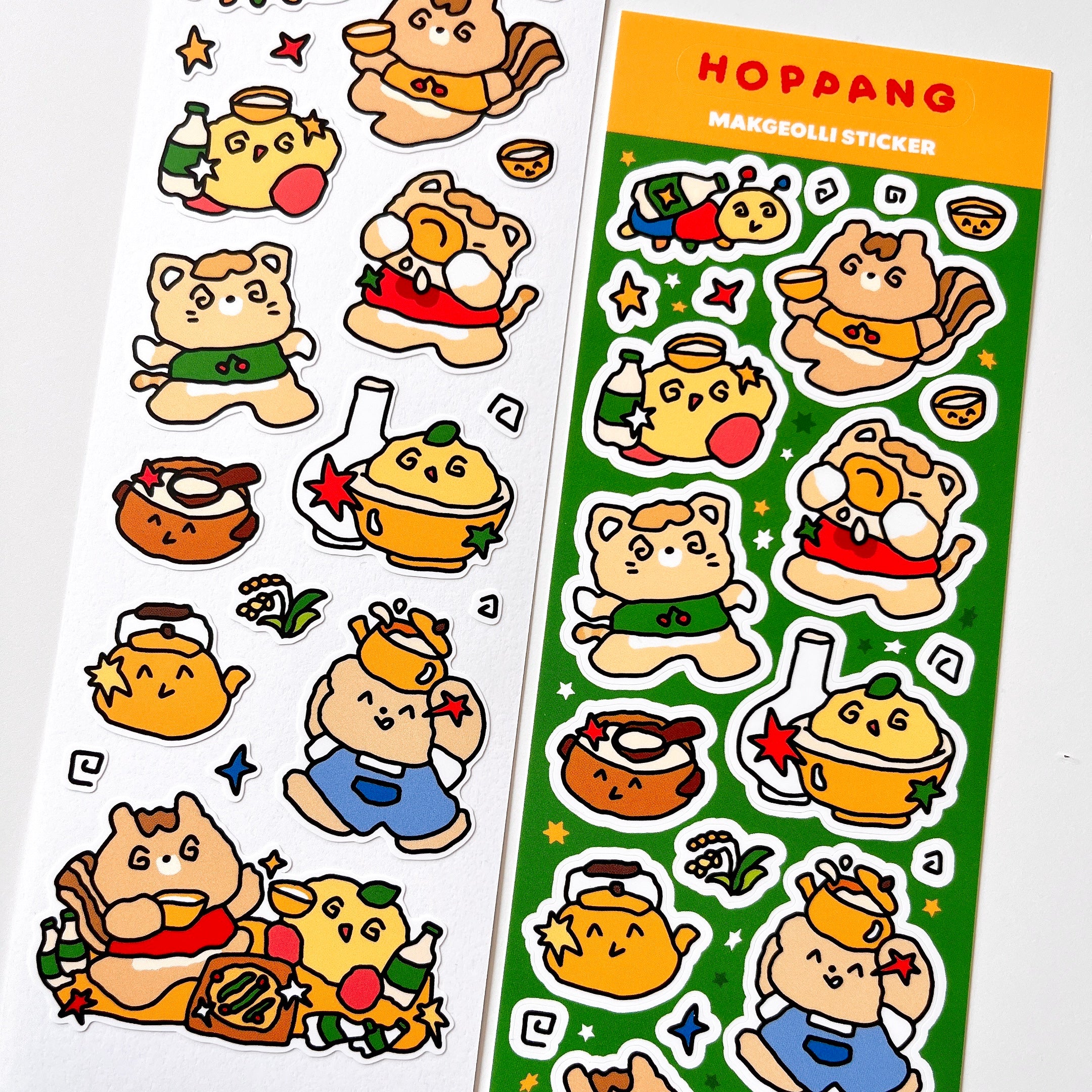 Makgeolli Sticker Sheet