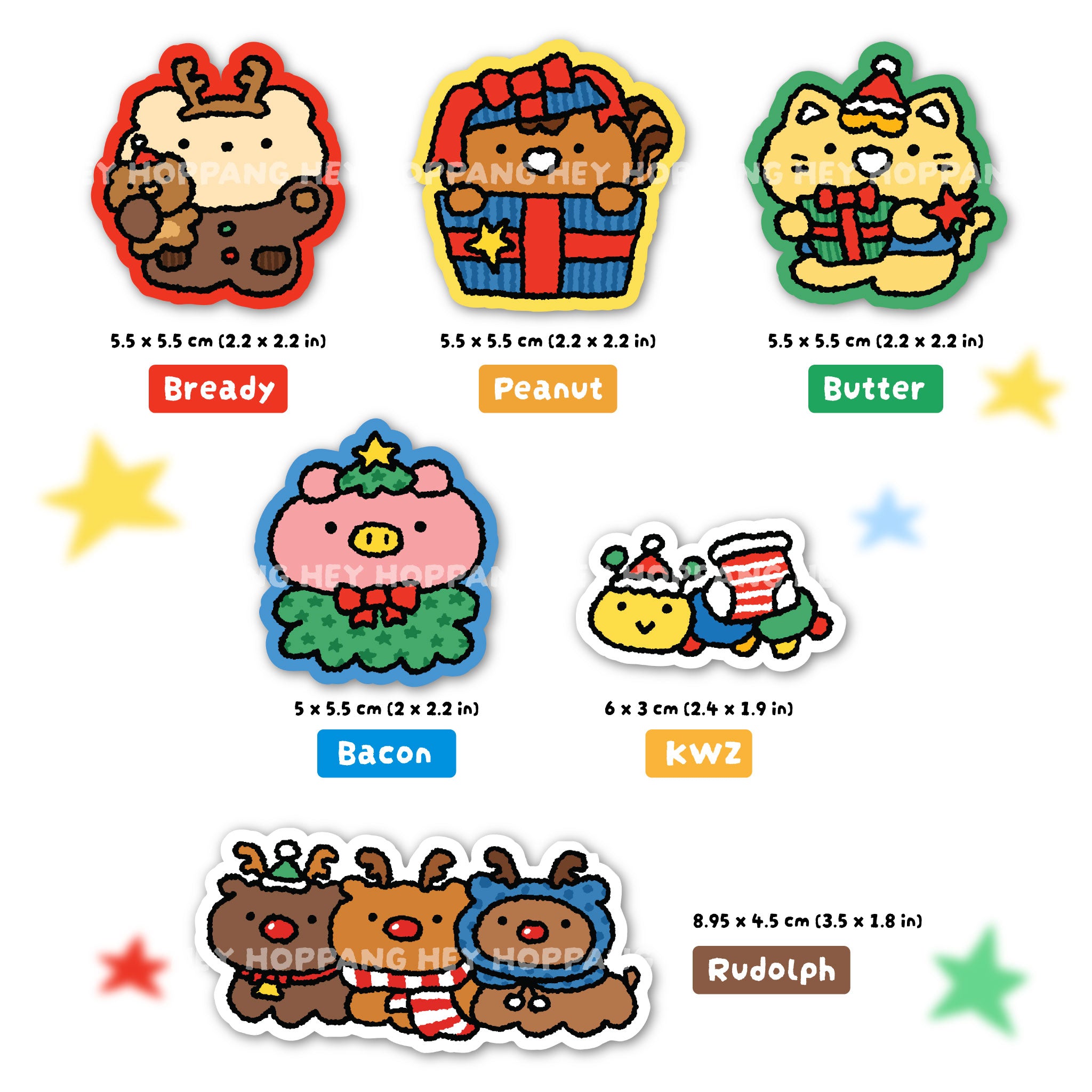 Christmas Vinyl Stickers