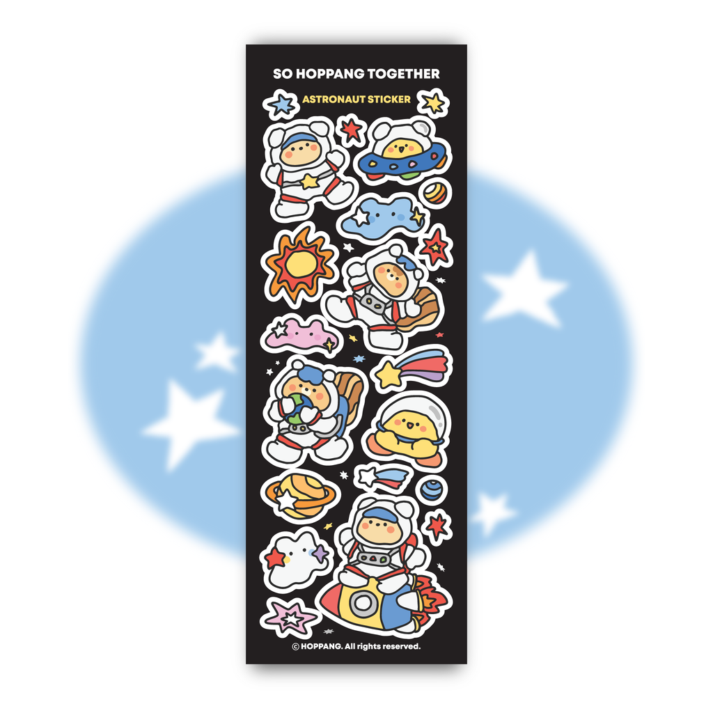 Astronaut Sticker Sheet
