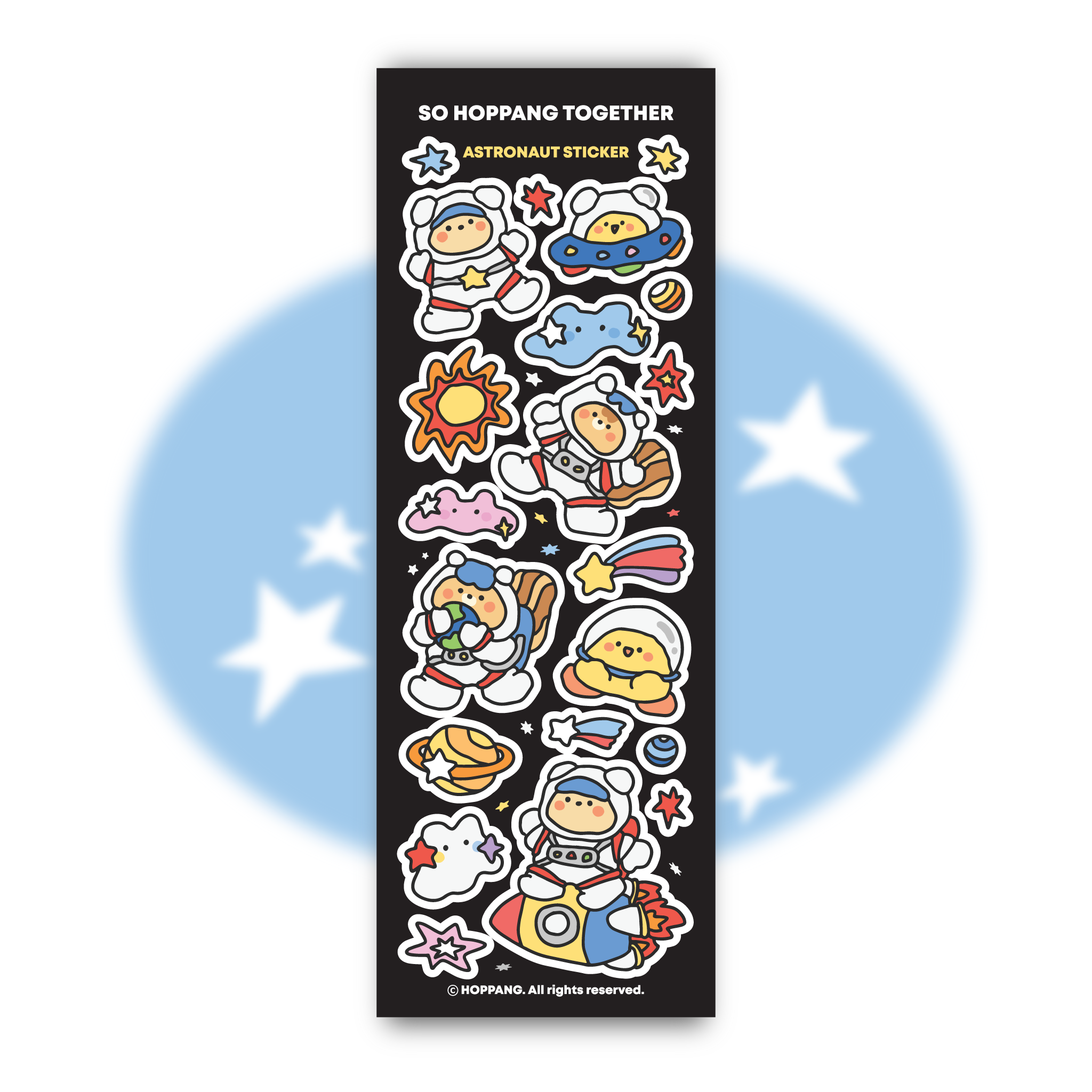 Astronaut Sticker Sheet