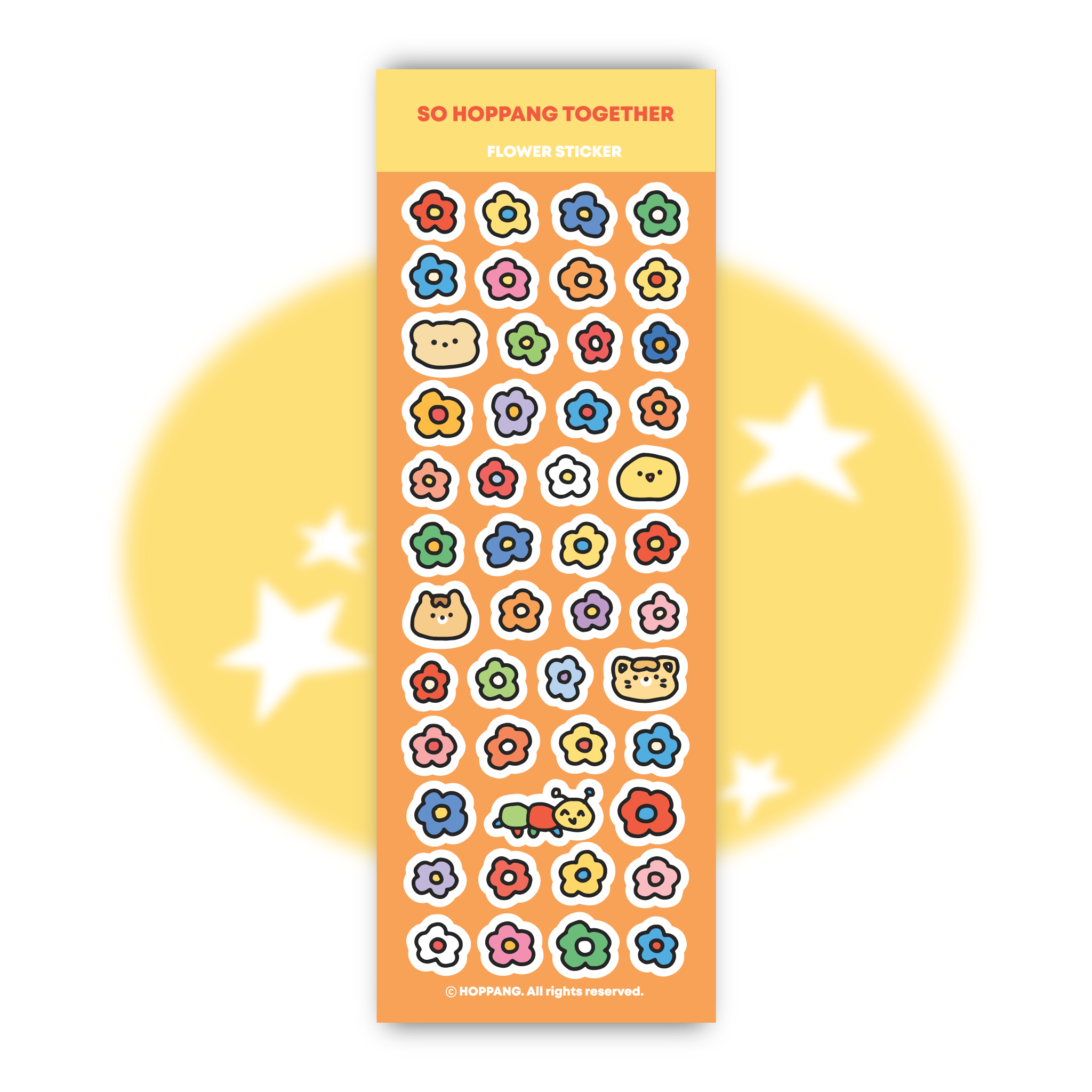 Flower Sticker Sheet