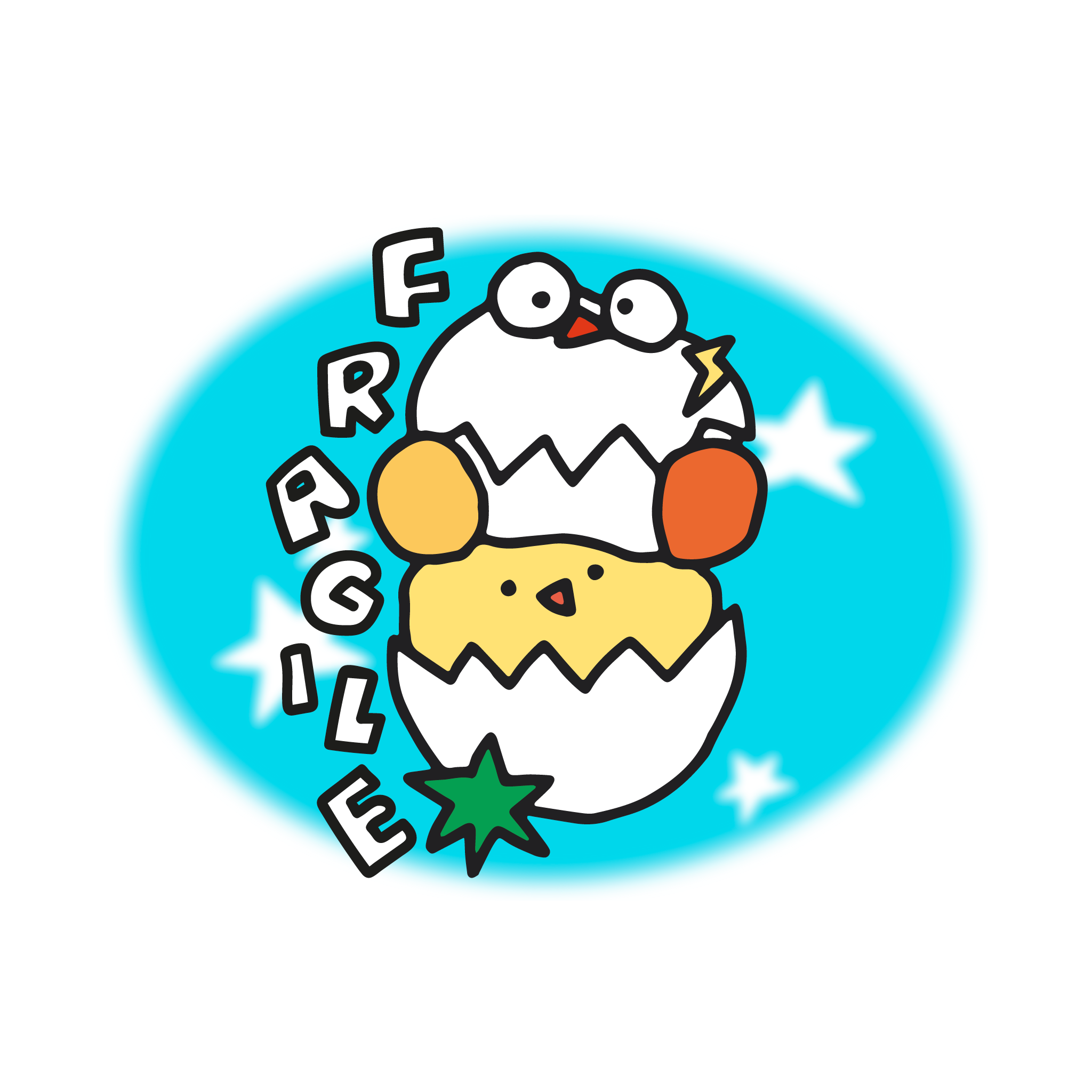 Fragile Vinyl Sticker
