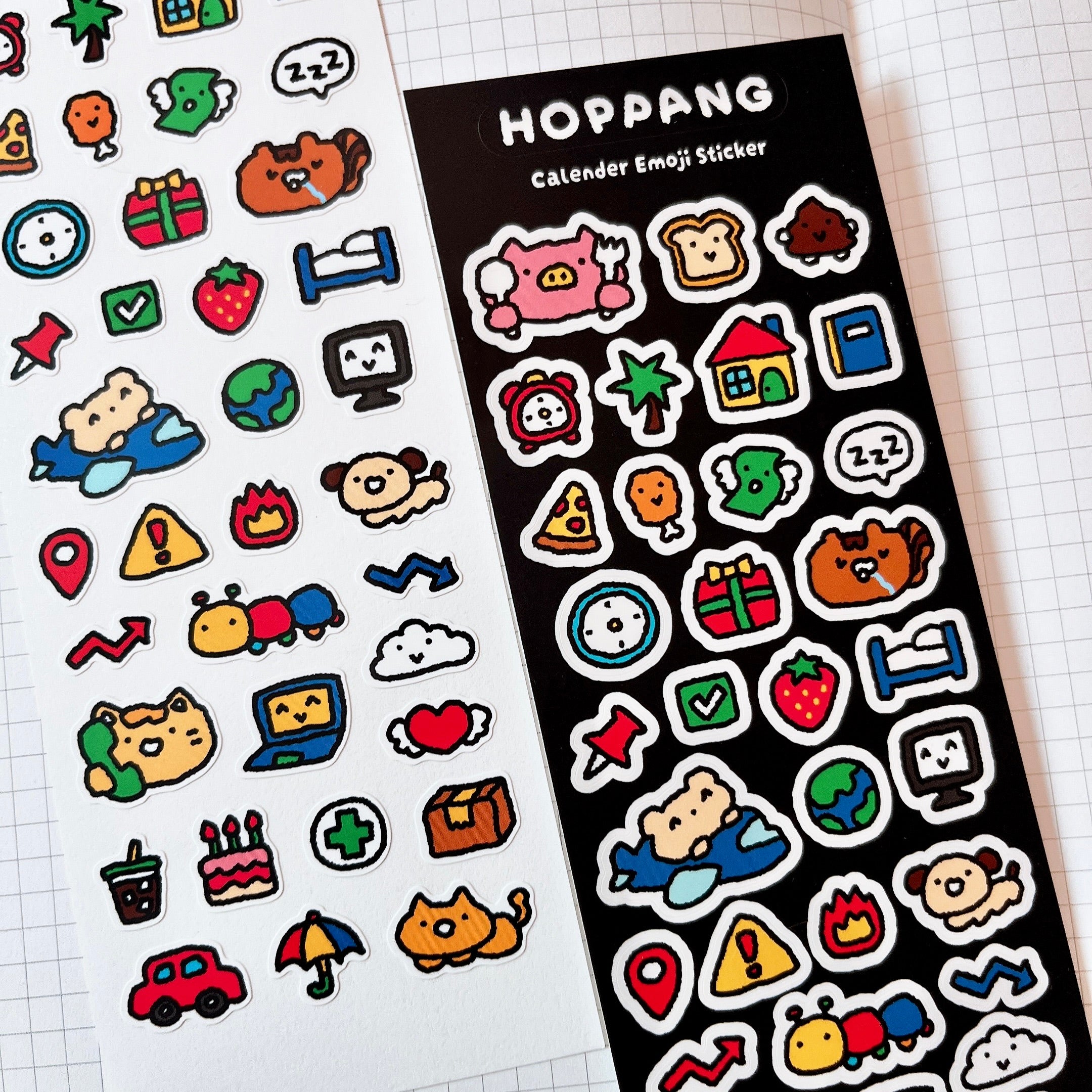 Calender Emoji Sticker Sheet