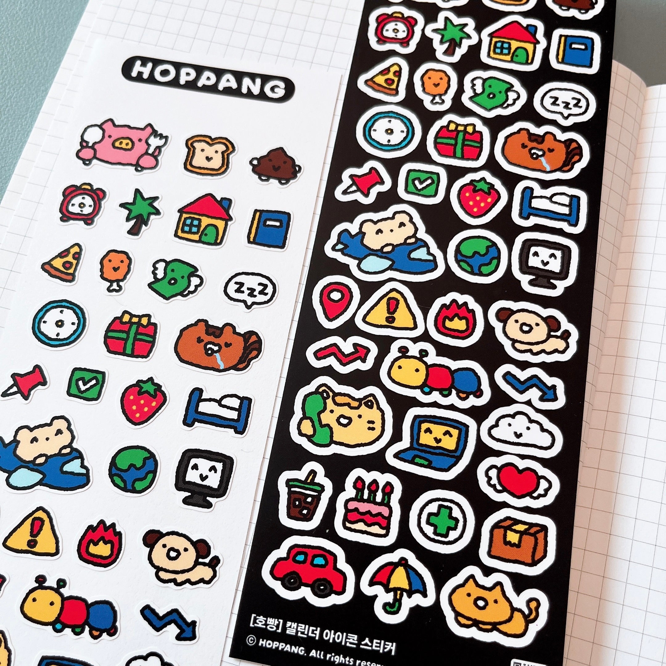 Calender Emoji Sticker Sheet