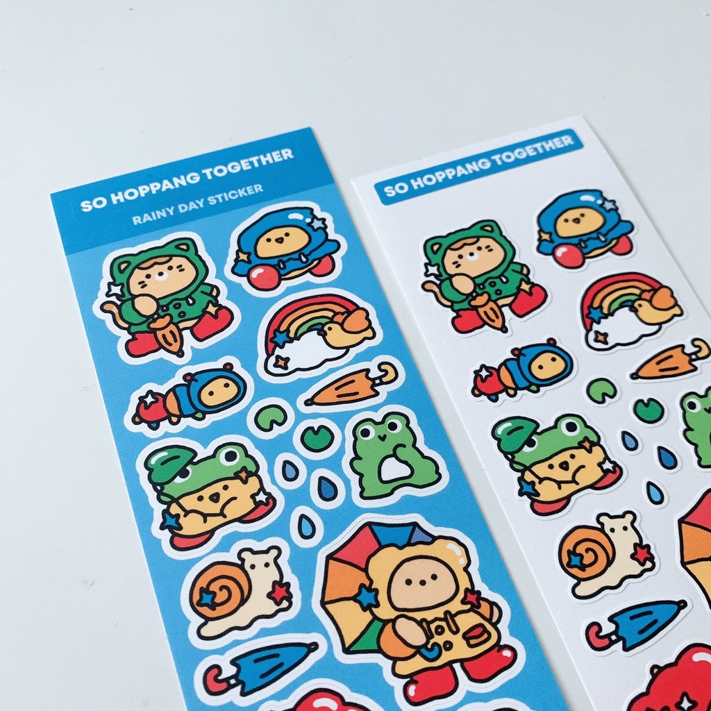 Rainy Day Sticker Sheet