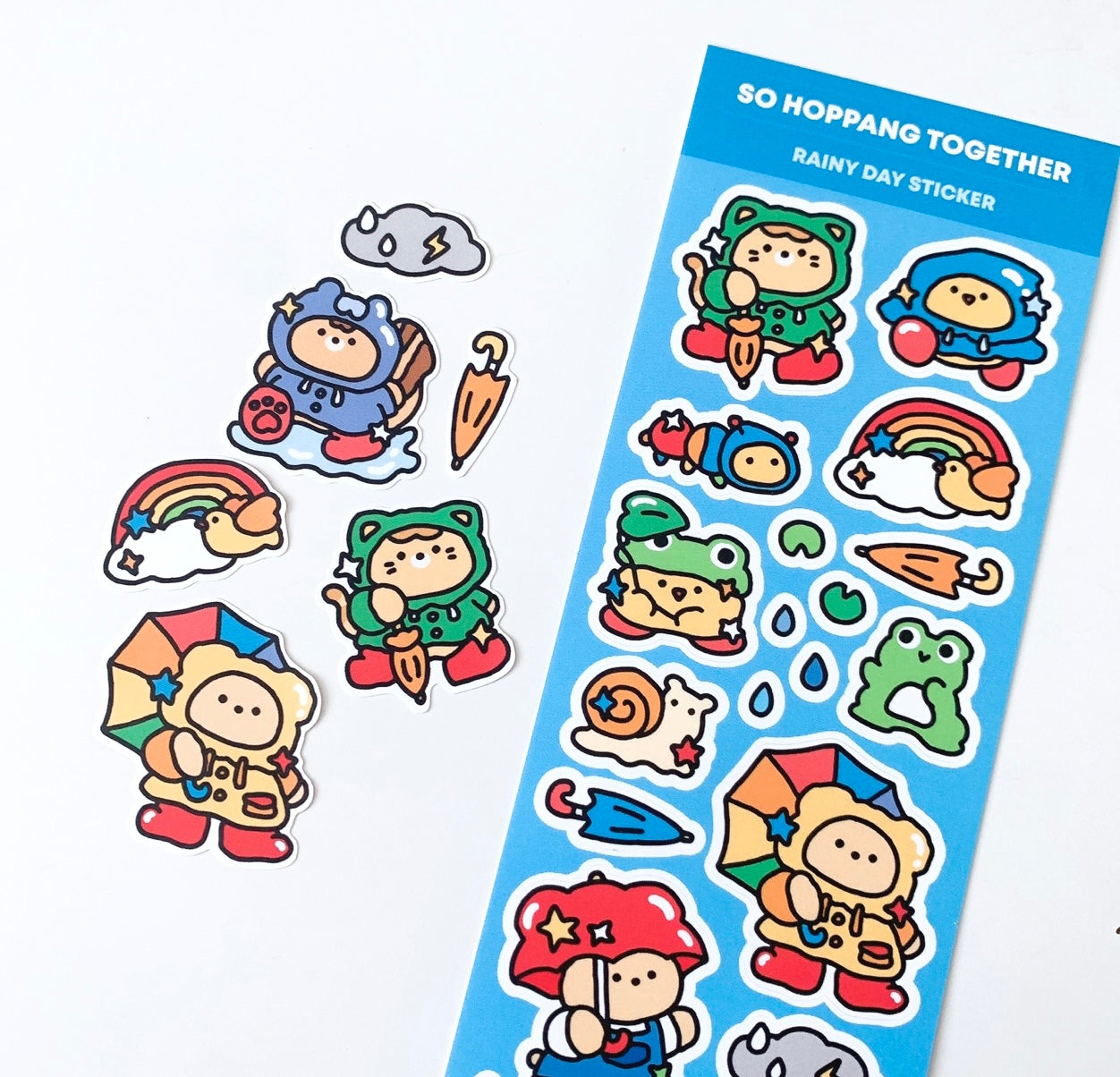 Rainy Day Sticker Sheet