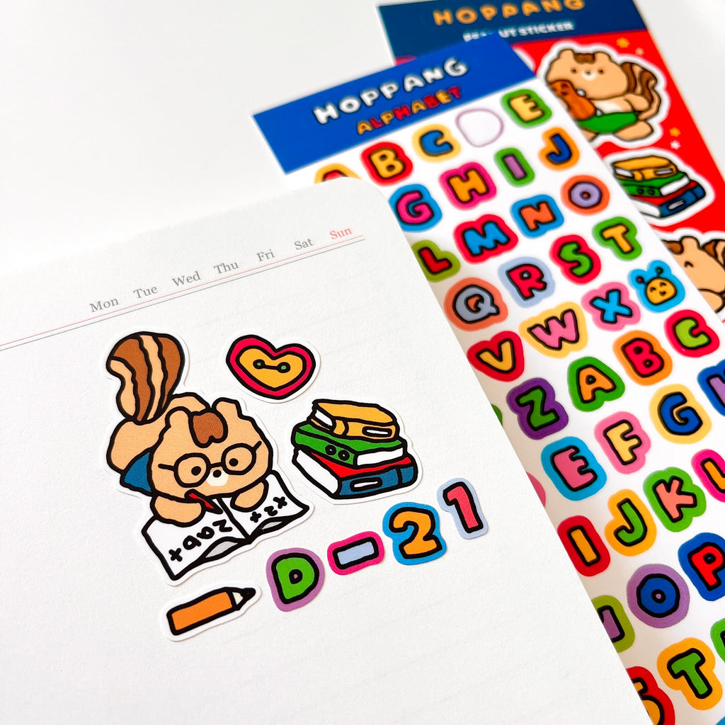 Chipmunk Peanut Sticker Sheet