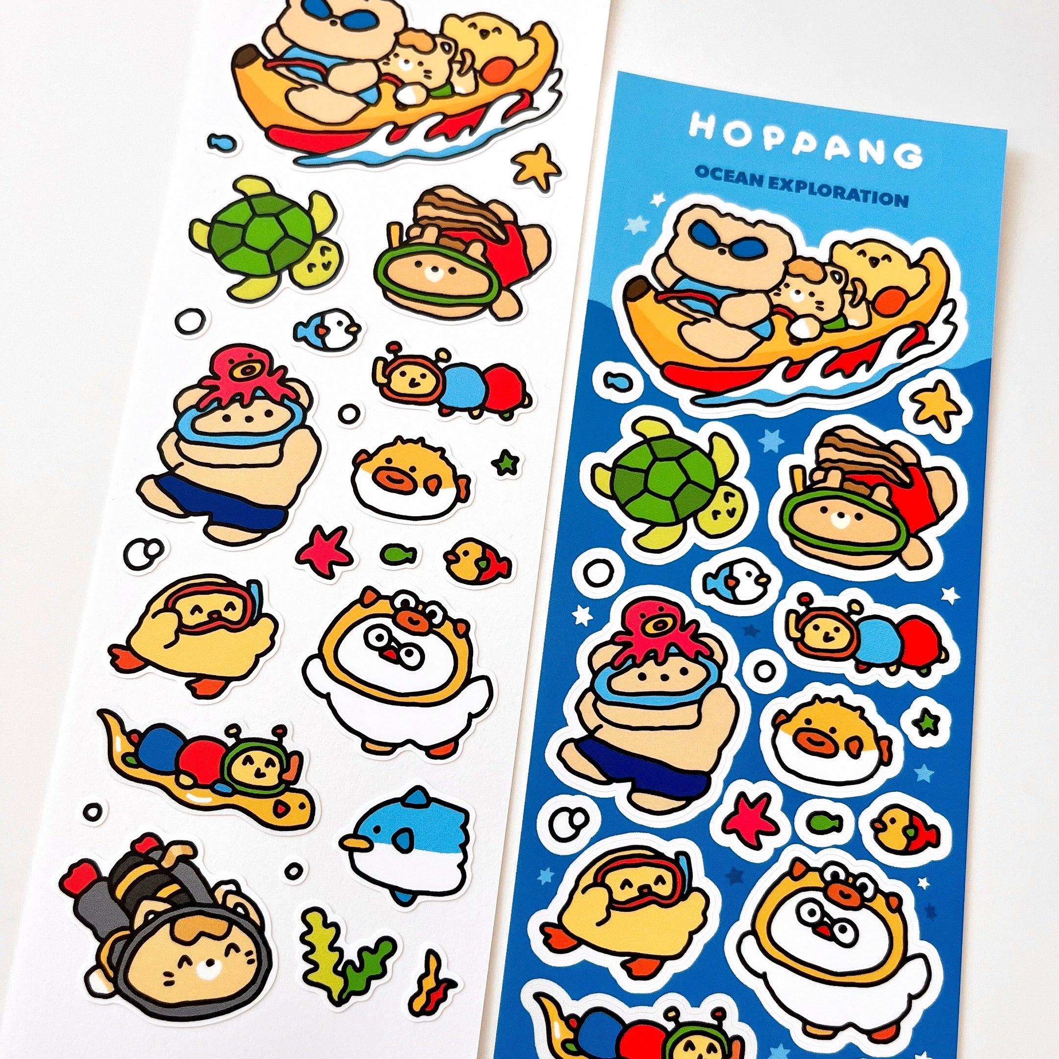 Ocean Exploration Sticker Sheet