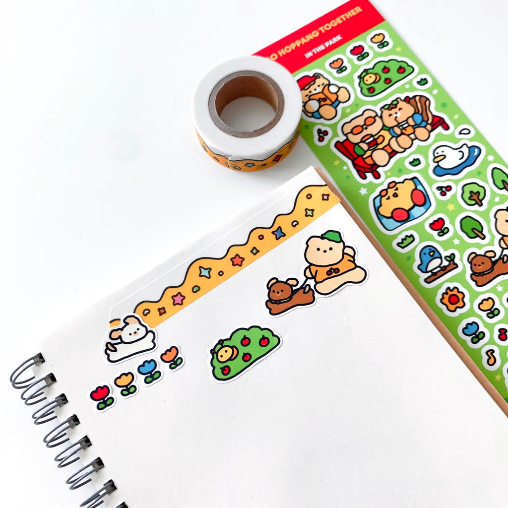 In the Park Sticker Sheet
