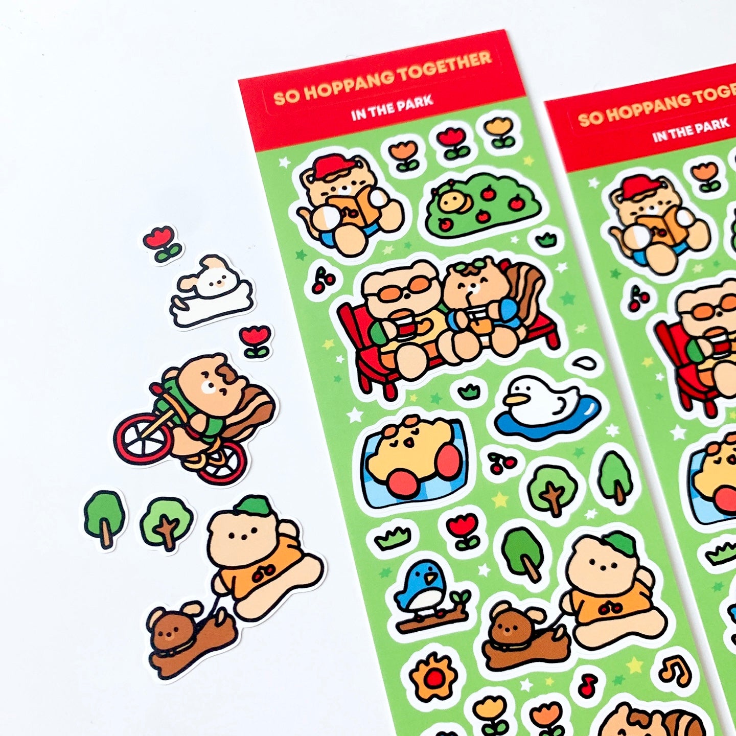 In the Park Sticker Sheet