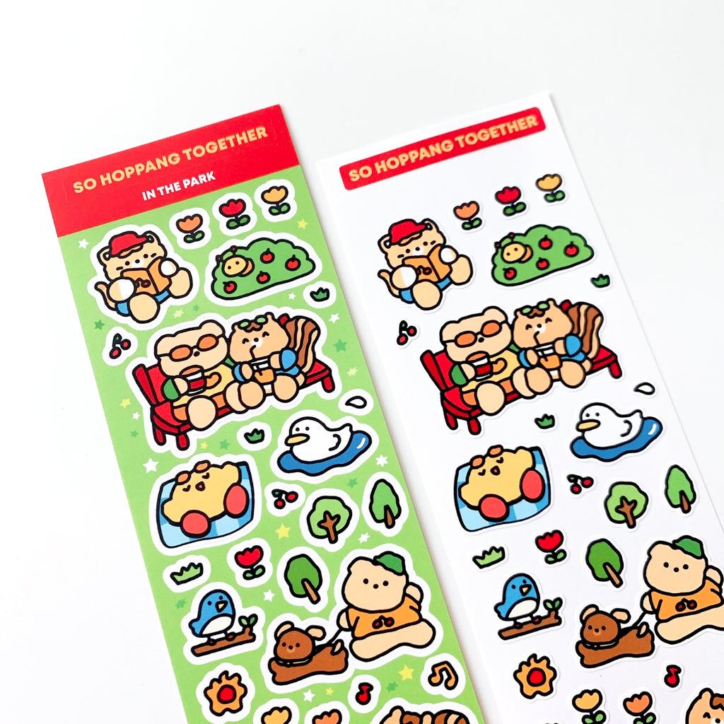 In the Park Sticker Sheet