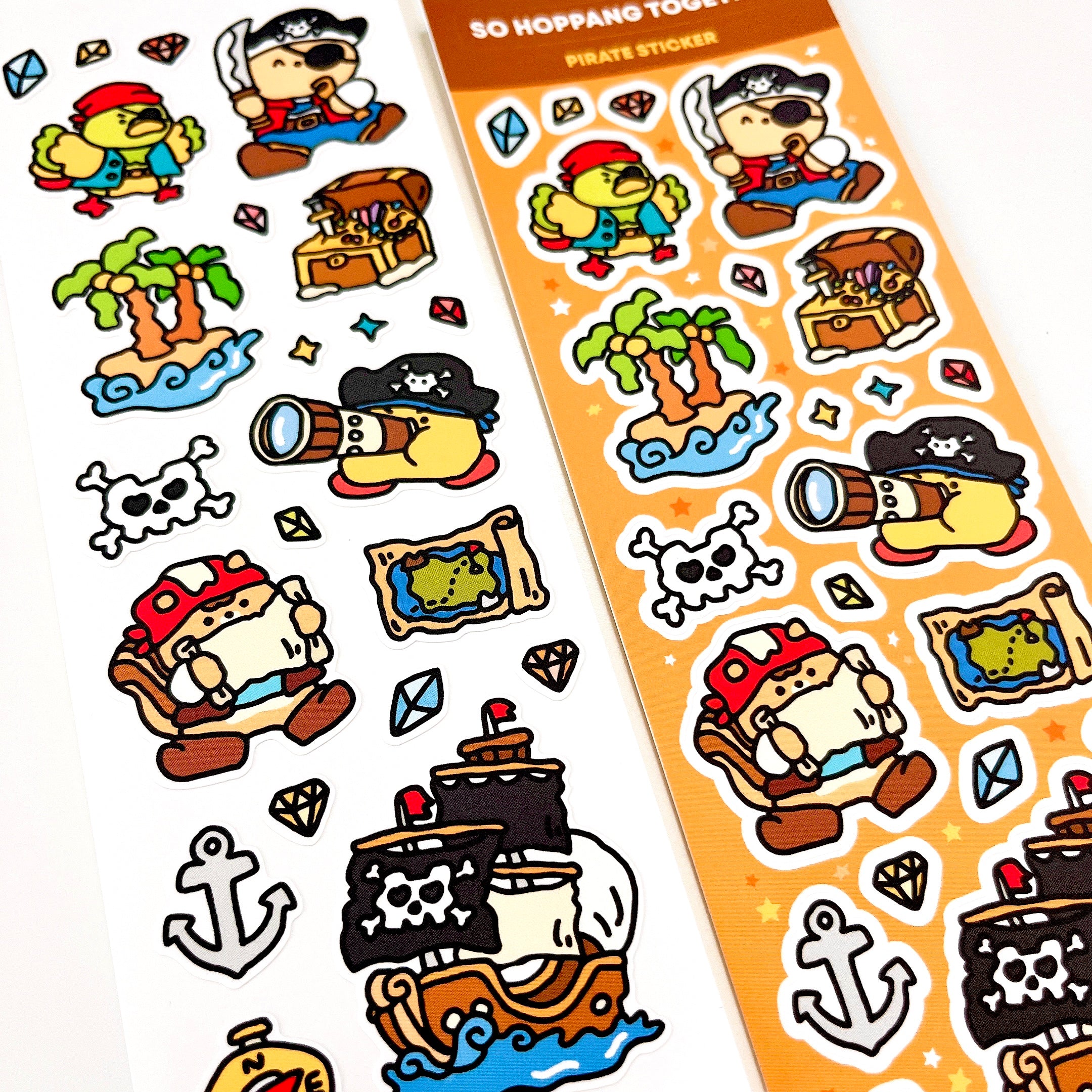 Pirate Sticker Sheet