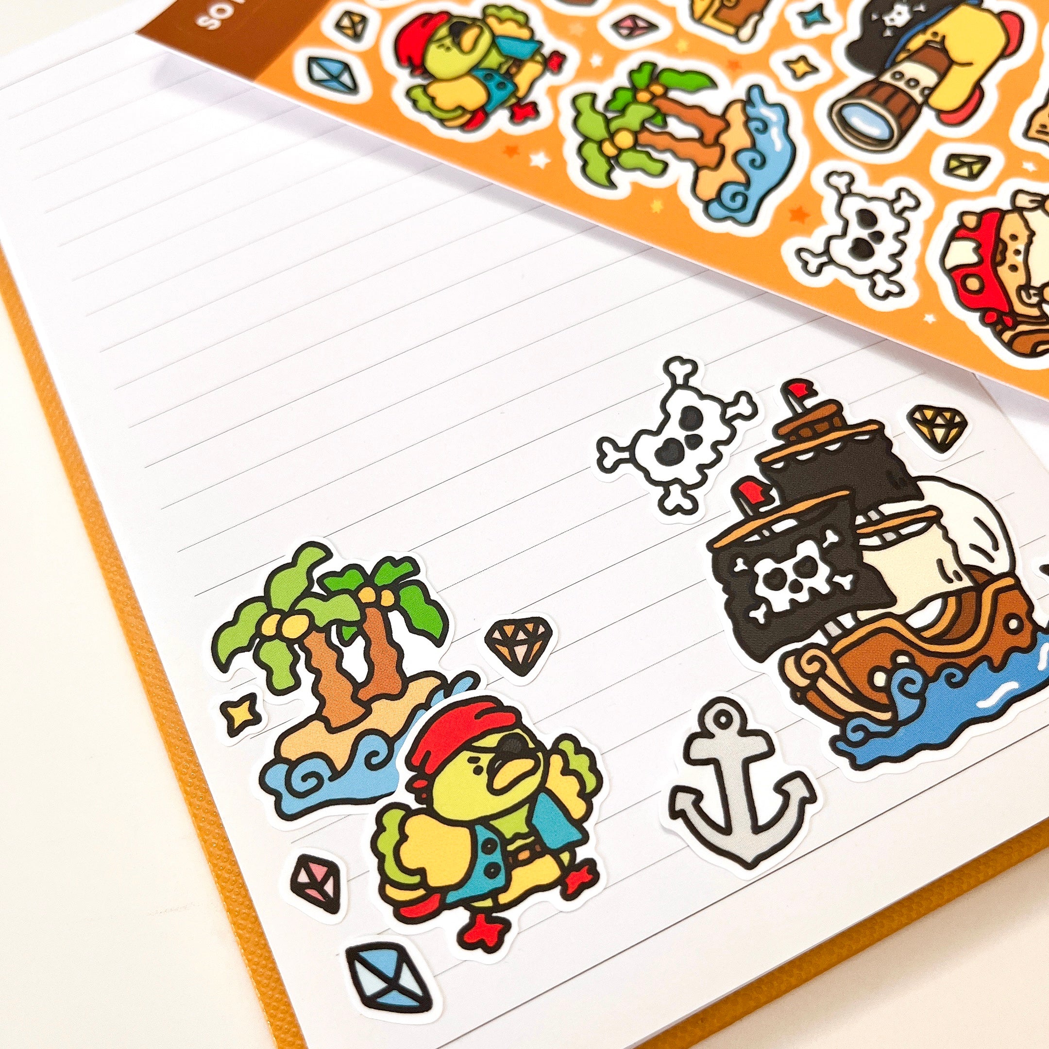 Pirate Sticker Sheet