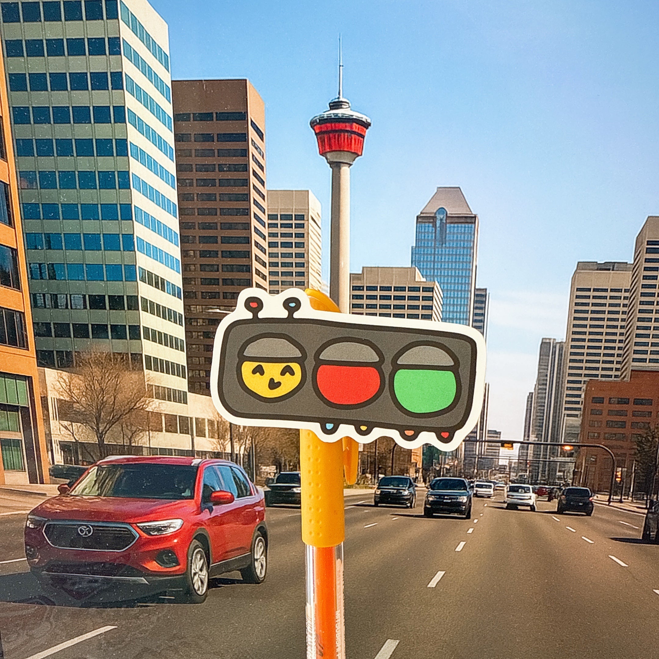 Traffic Light_ver.2 Vinyl Sticker