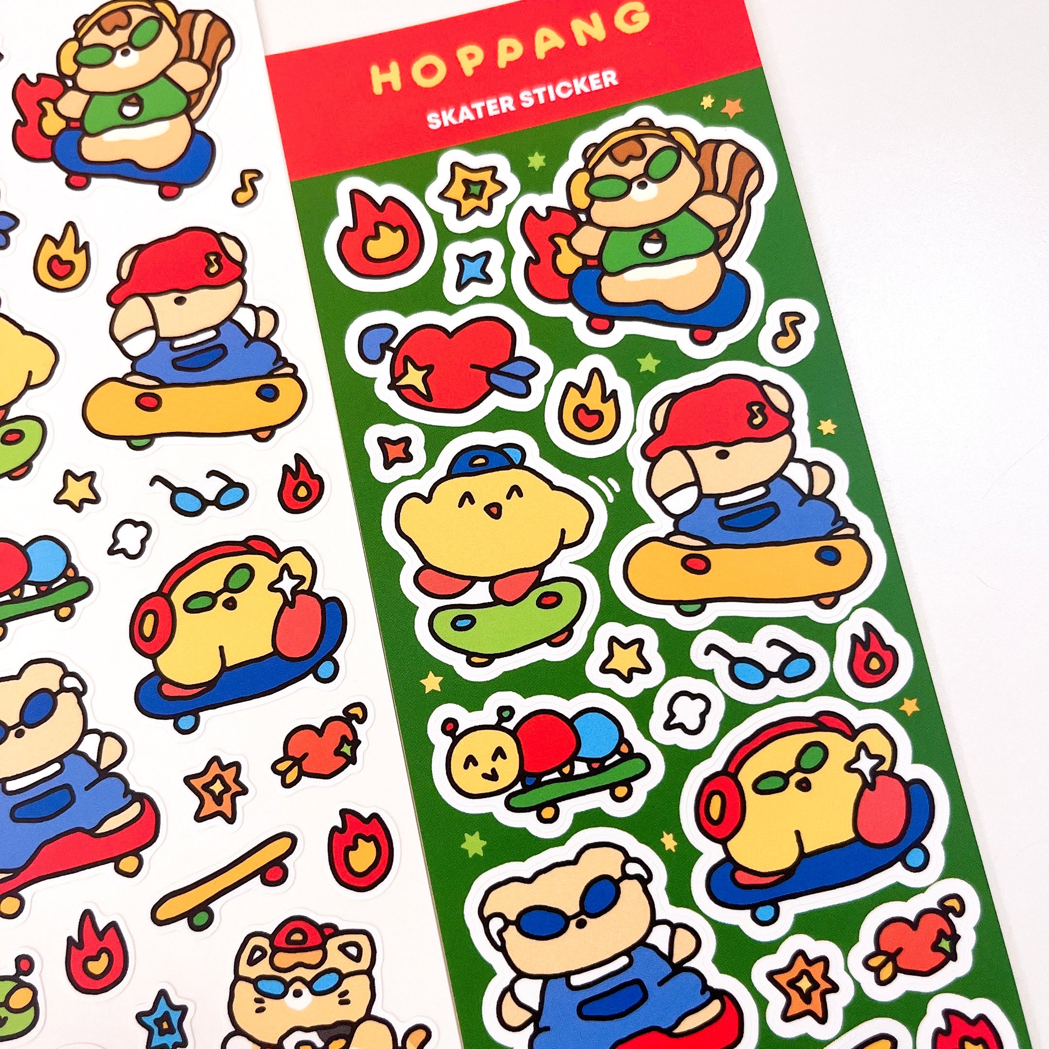 Skater Sticker Sheet