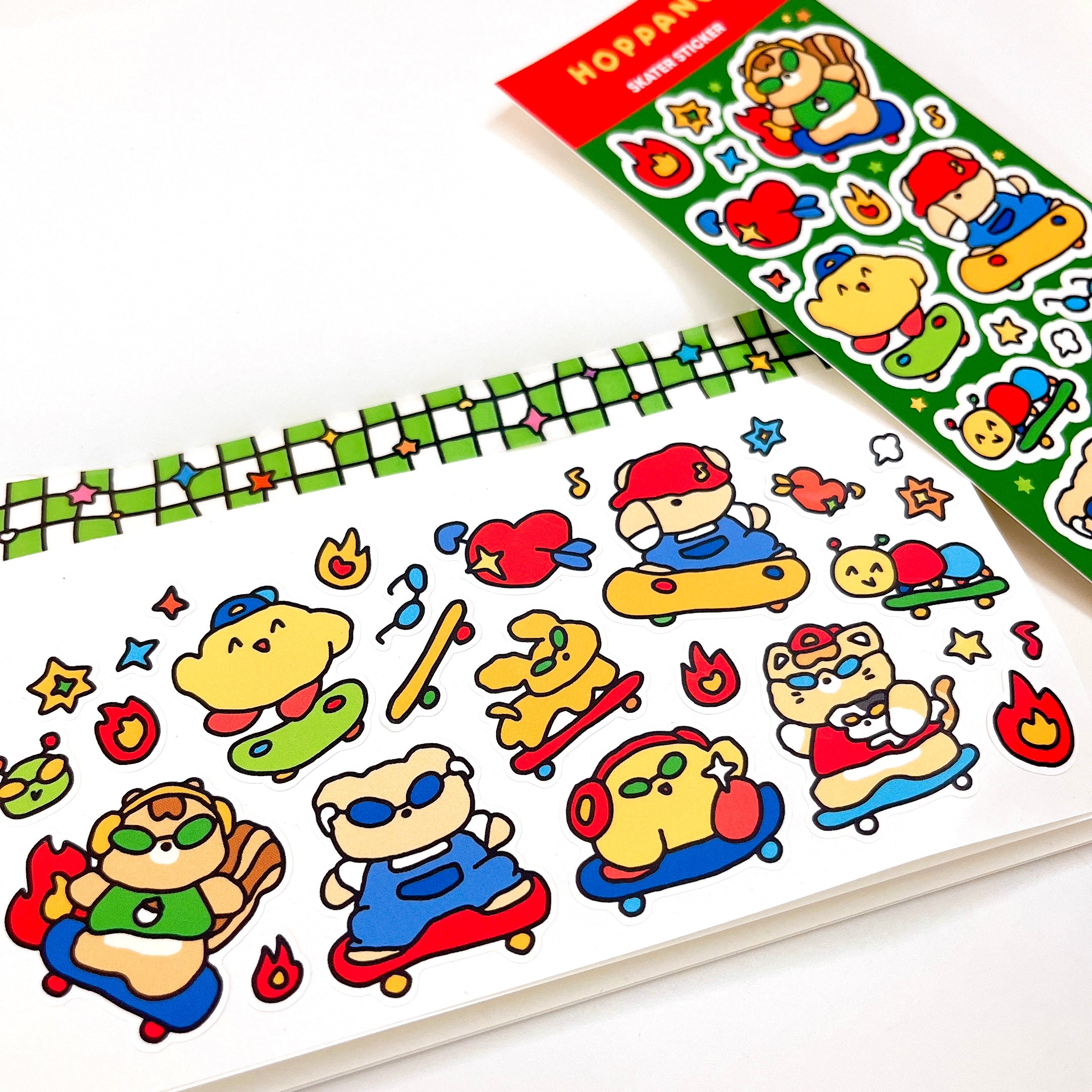 Skater Sticker Sheet