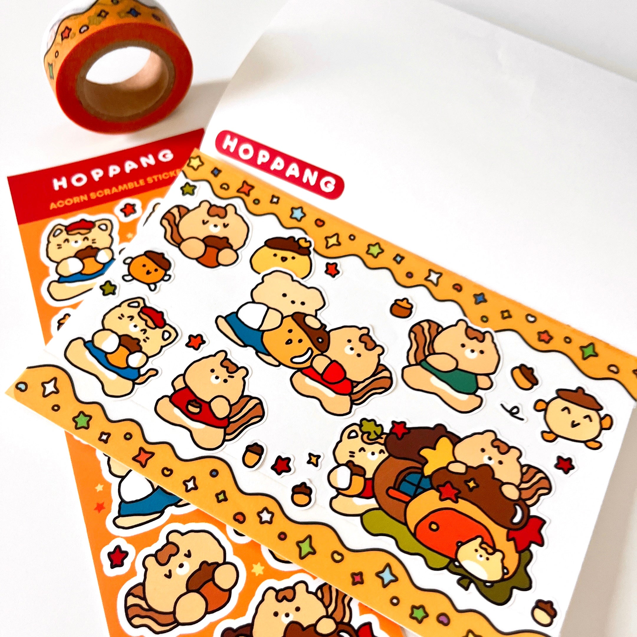 Acorn Scramble Sticker Sheet