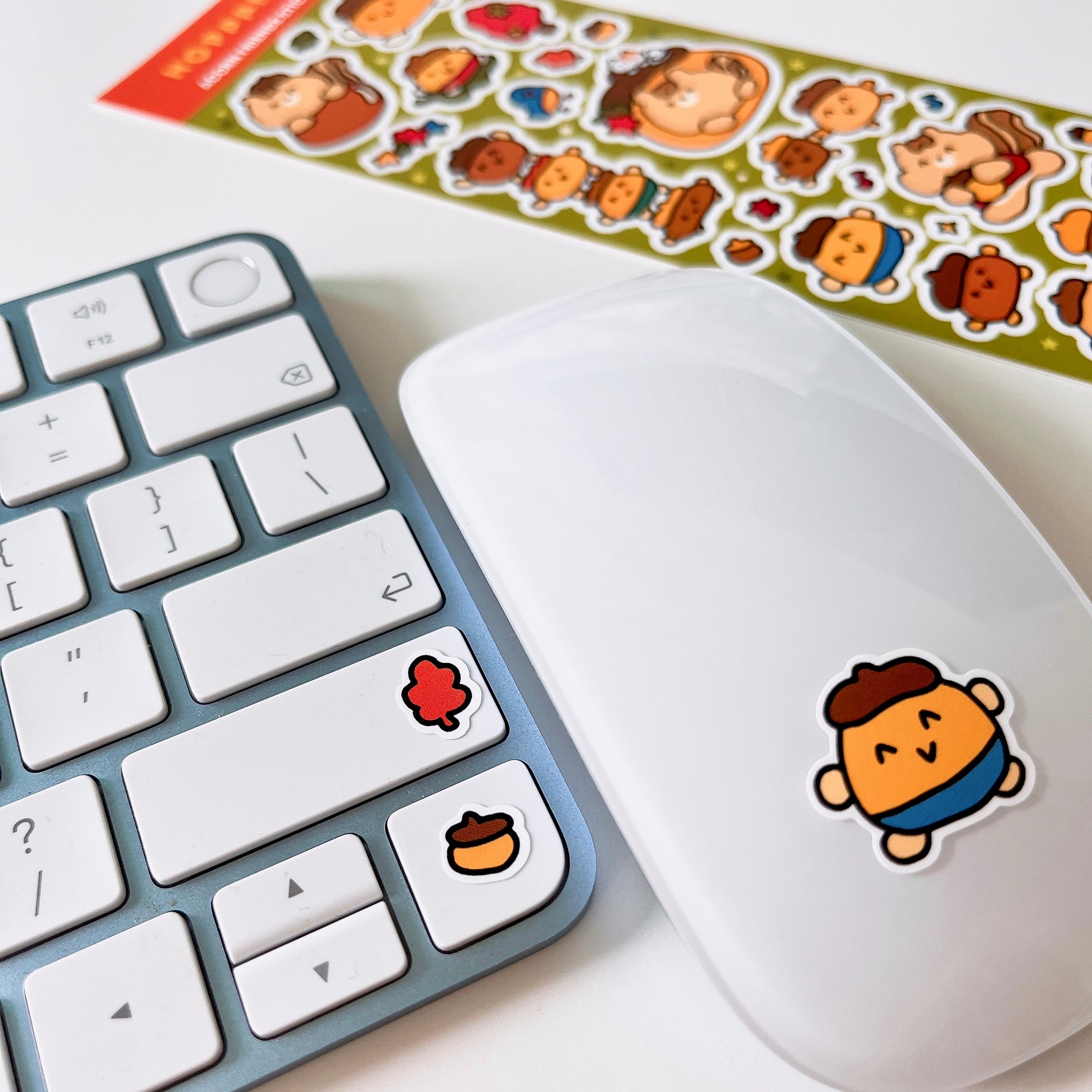 Acorn Friends Sticker Sheet