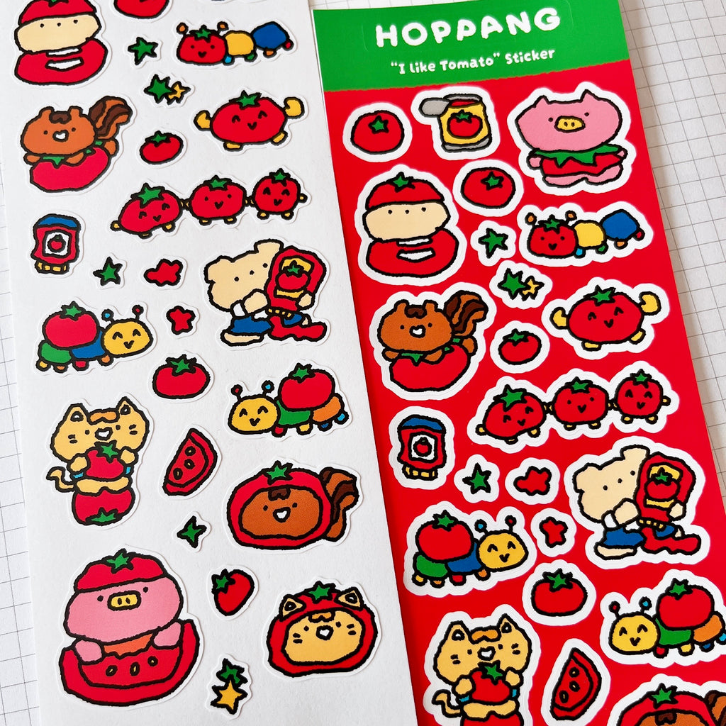 Tomato Sticker Sheet