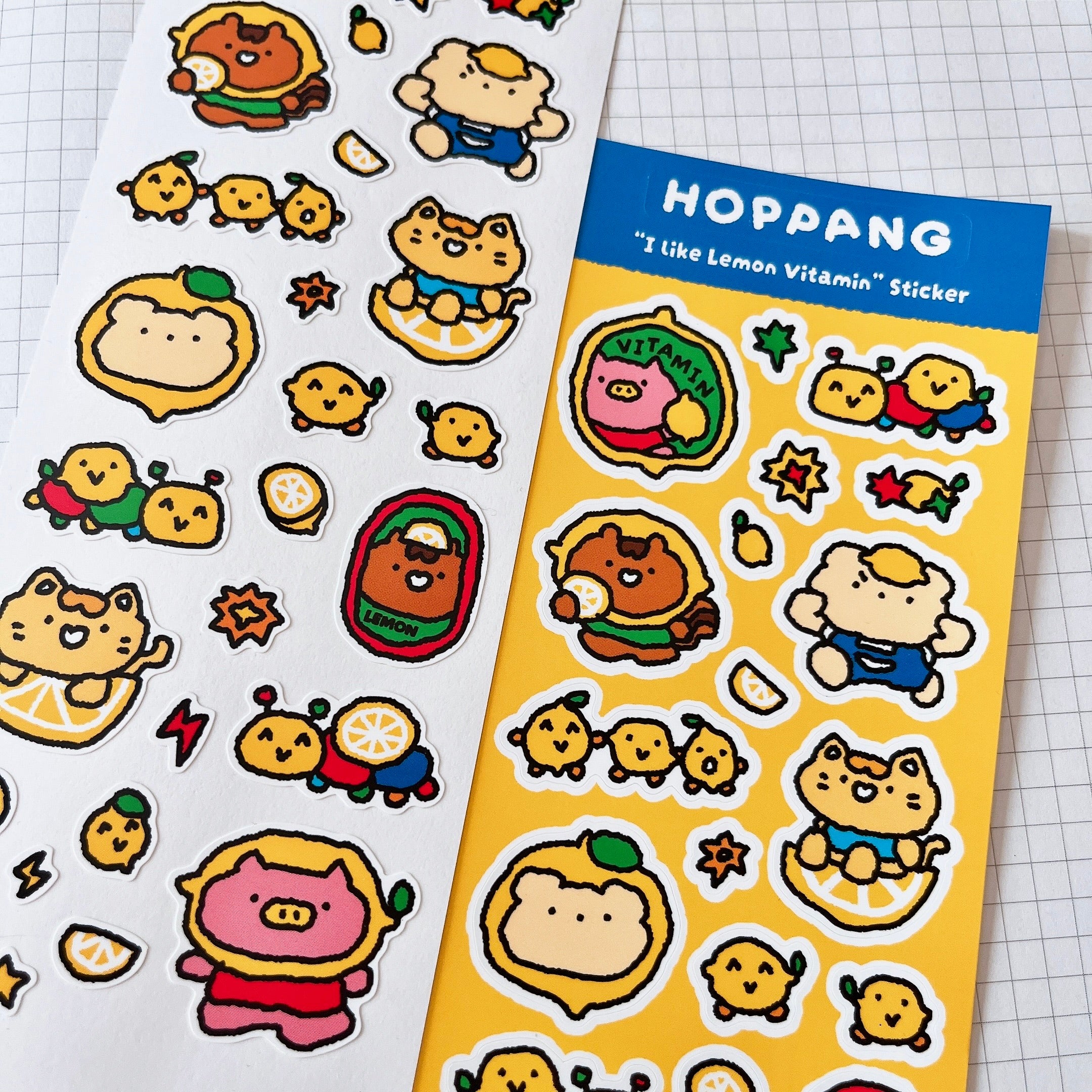 Lemon Sticker Sheet