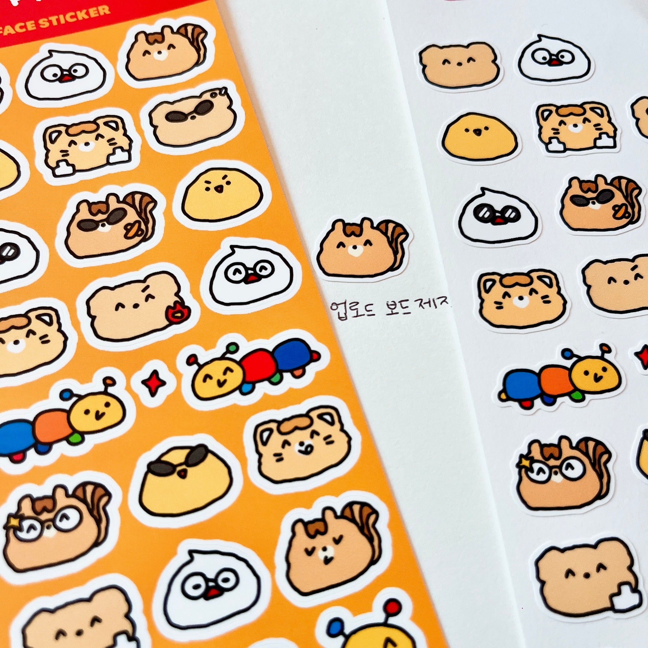 Face Sticker Sheet