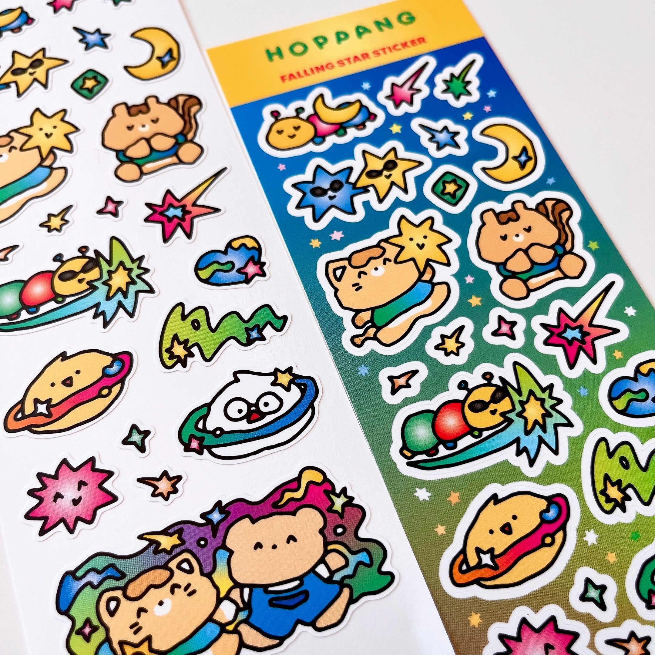 Falling Star Sticker Sheet