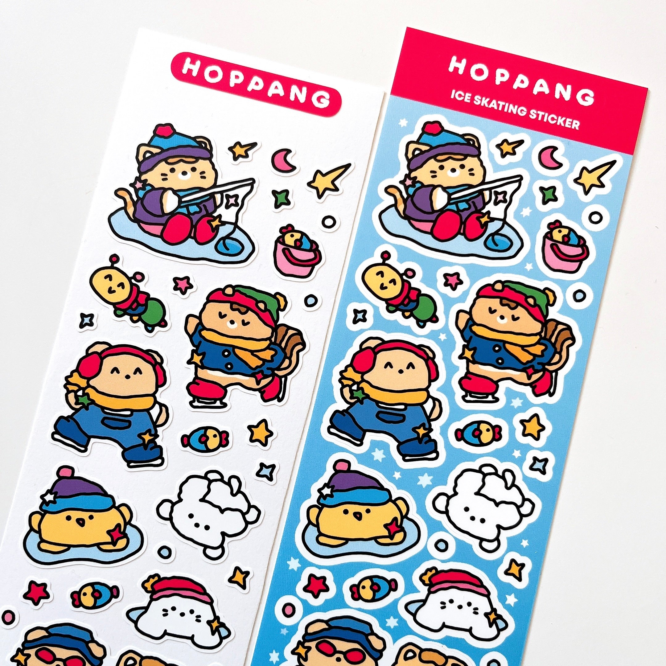 Ice Skating Sticker Sheet