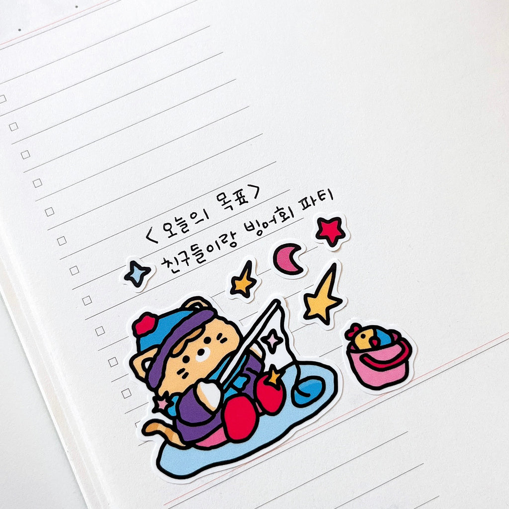 Ice Skating Sticker Sheet