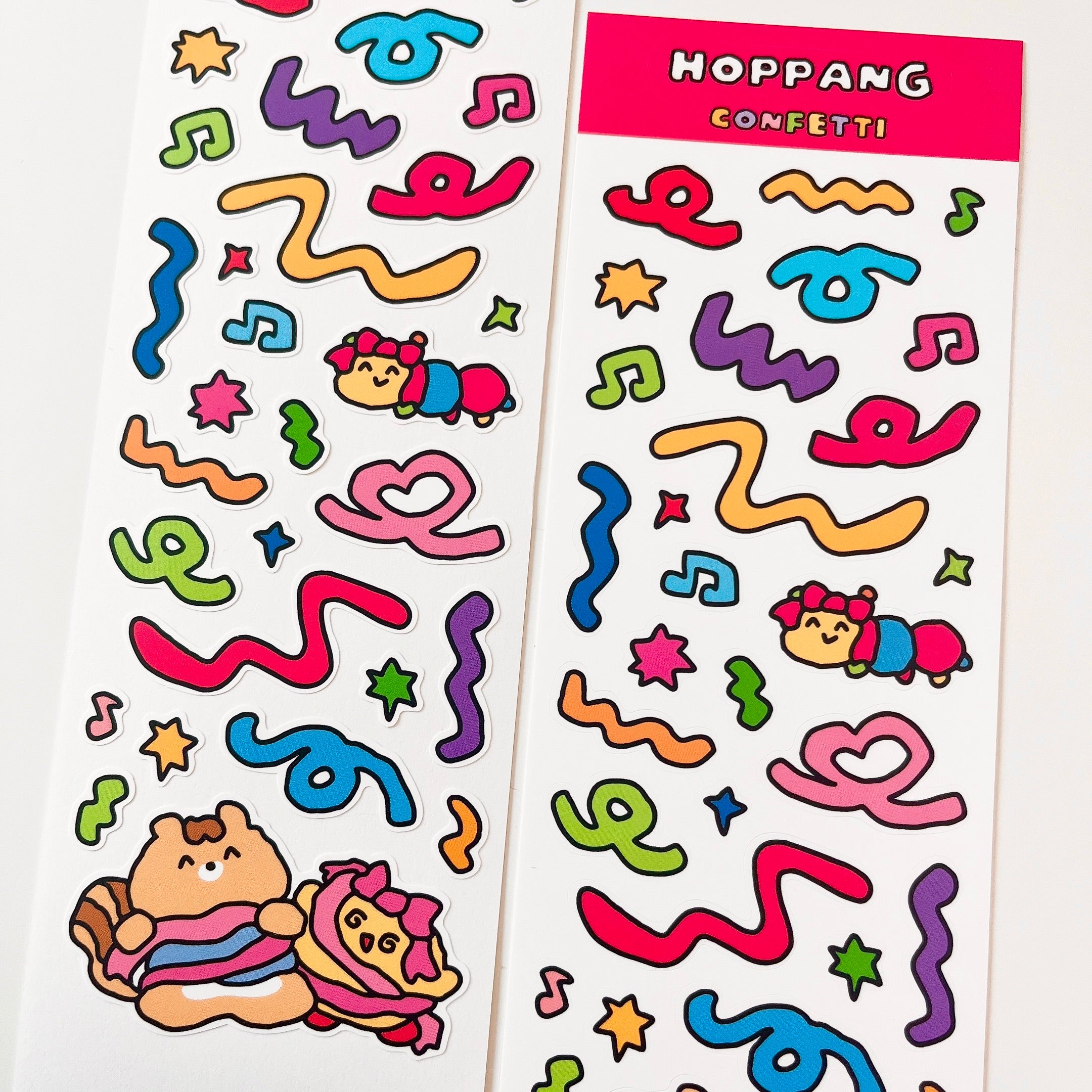Confetti Sticker Sheet