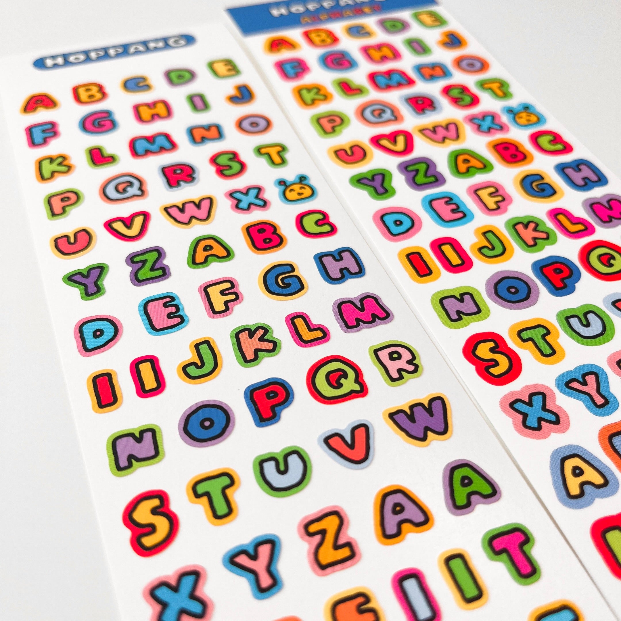 Alphabet Sticker Sheet