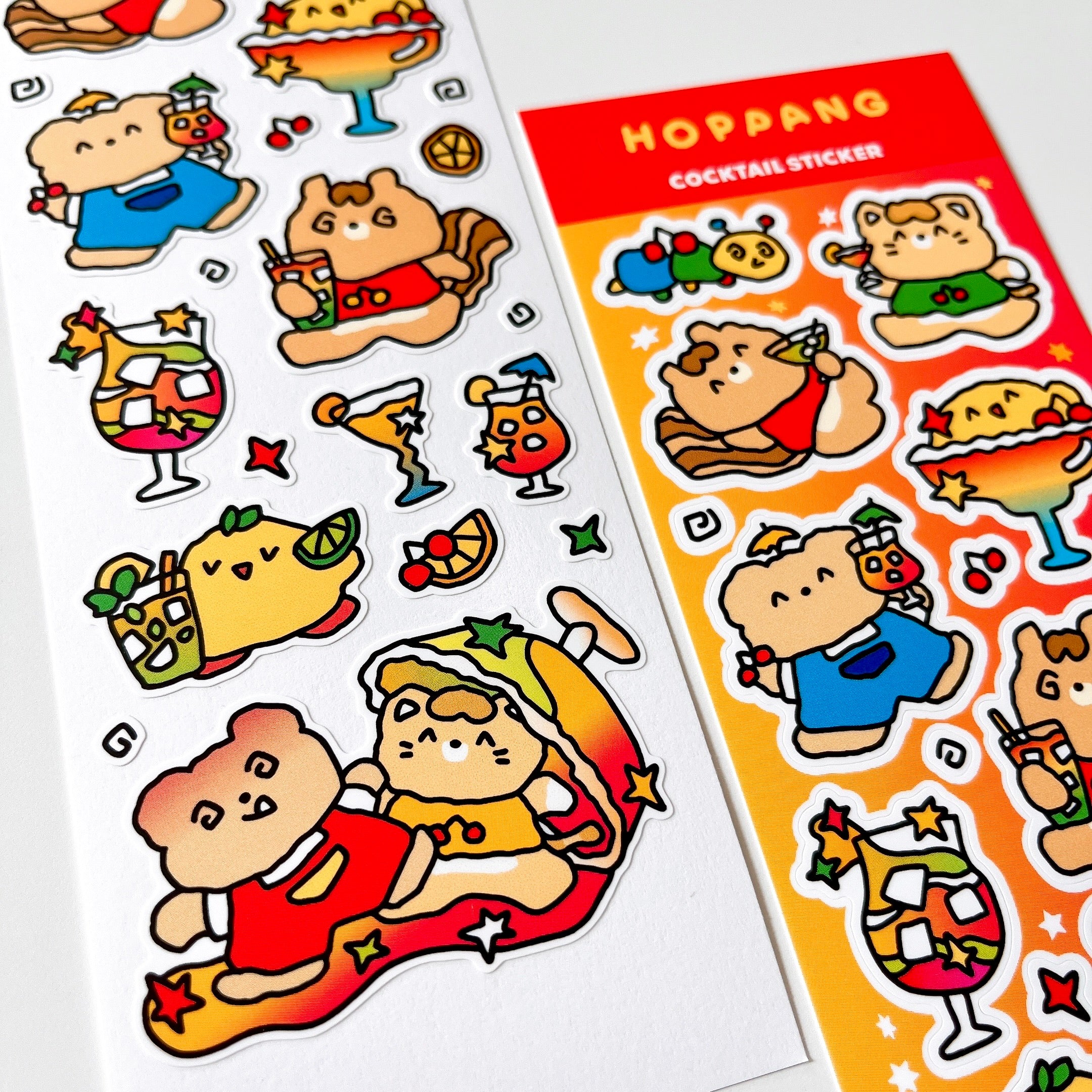 Cocktail Sticker Sheet