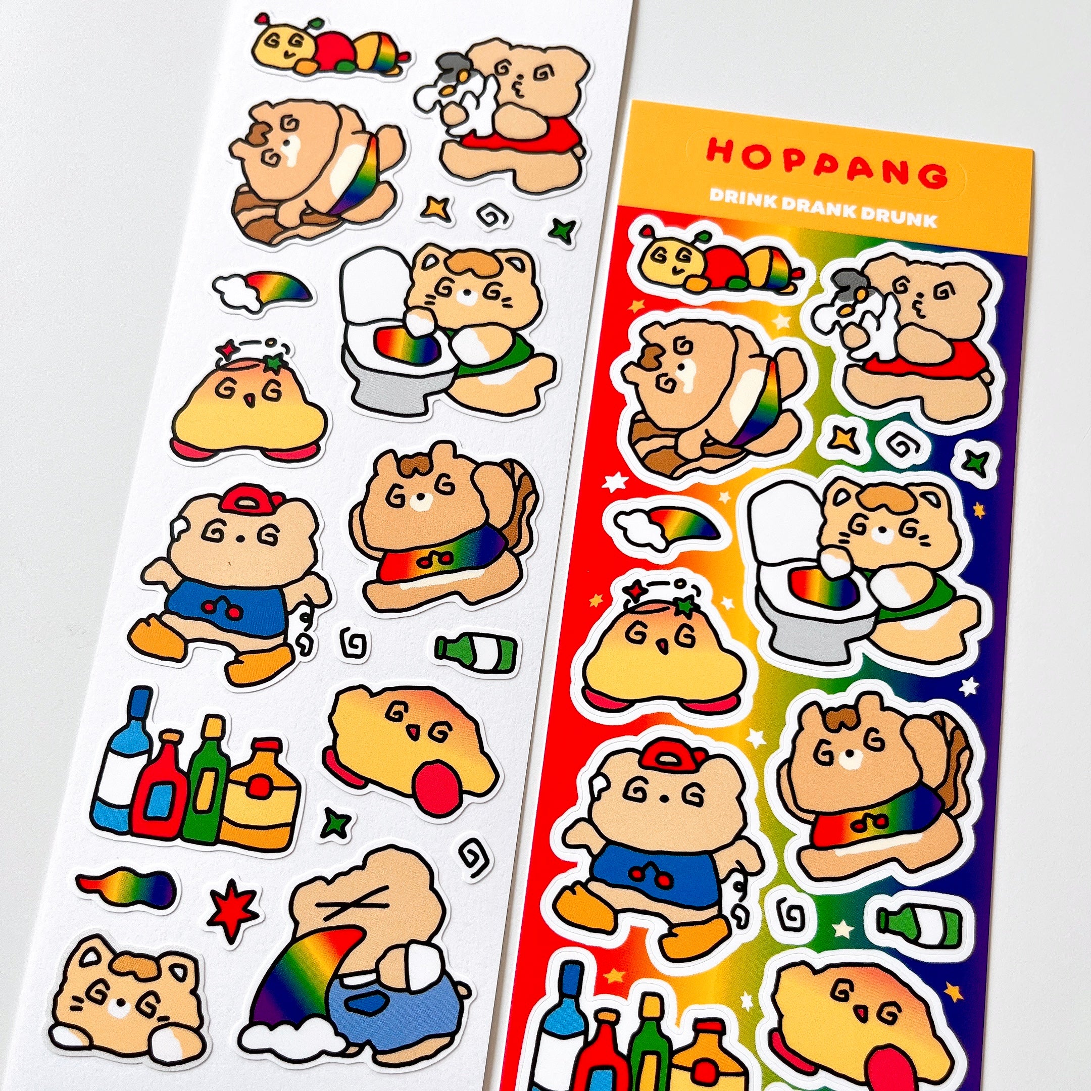 Drink Drank Drunk Sticker Sheet