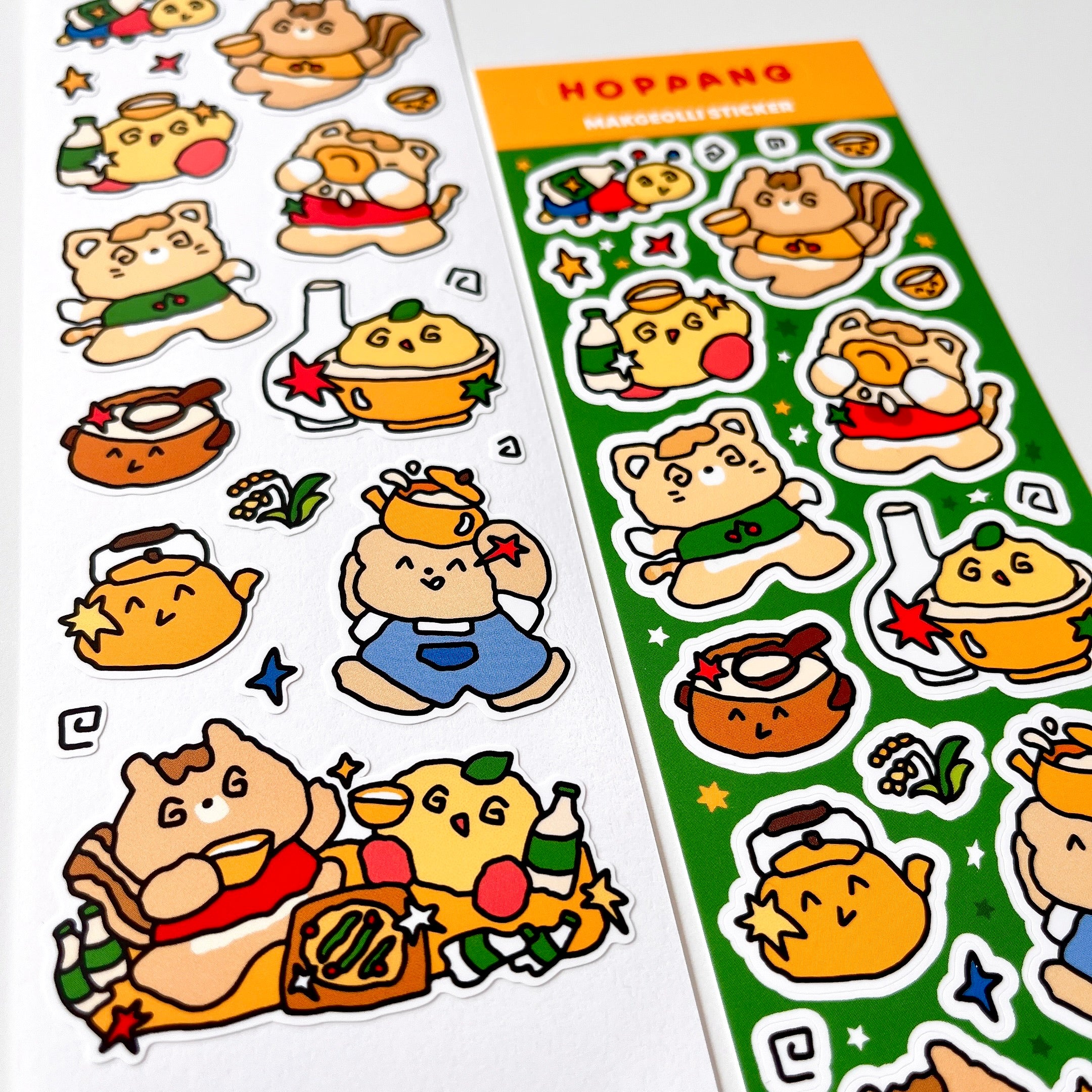 Makgeolli Sticker Sheet
