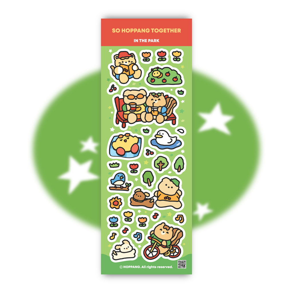 In the Park Sticker Sheet