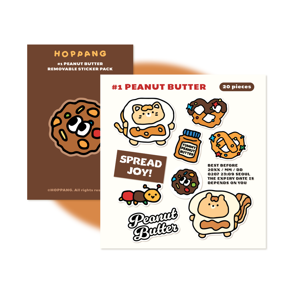 Peanut Butter Sticker Pack