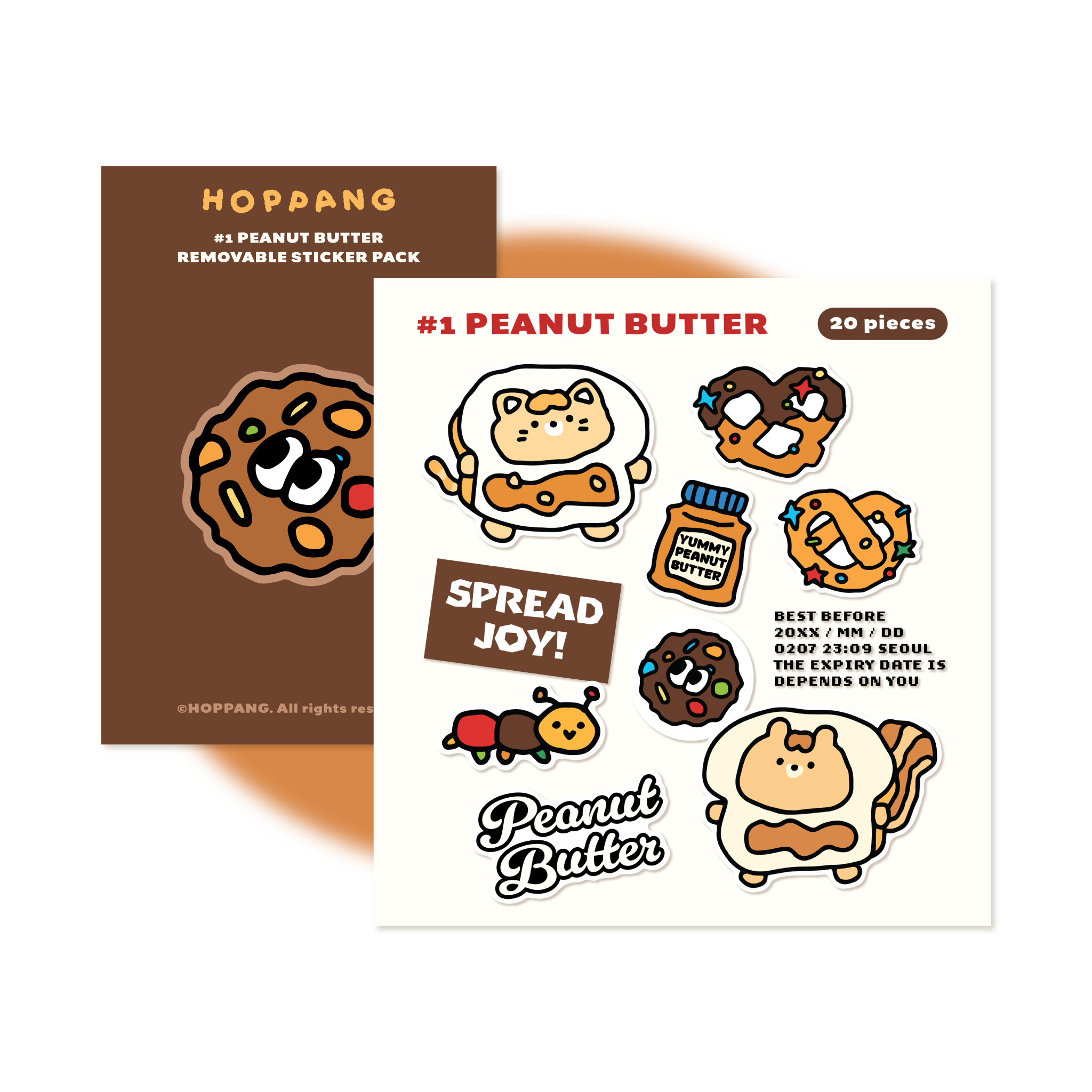 Peanut Butter Sticker Pack