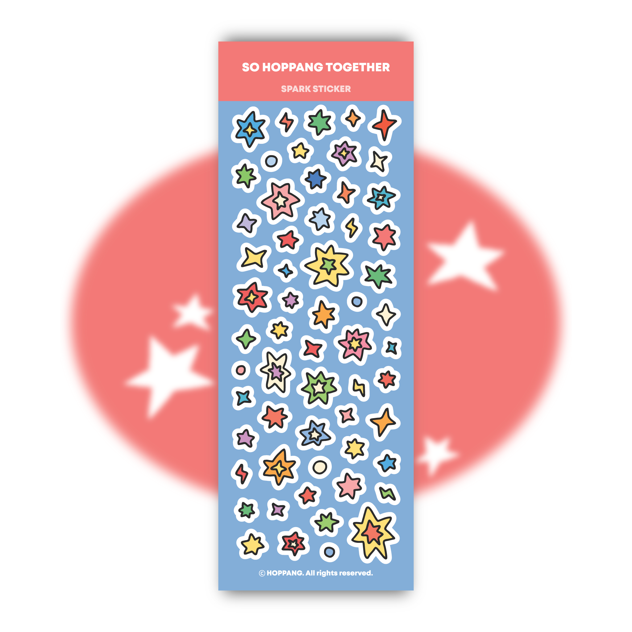Spark Deco Sticker Sheet