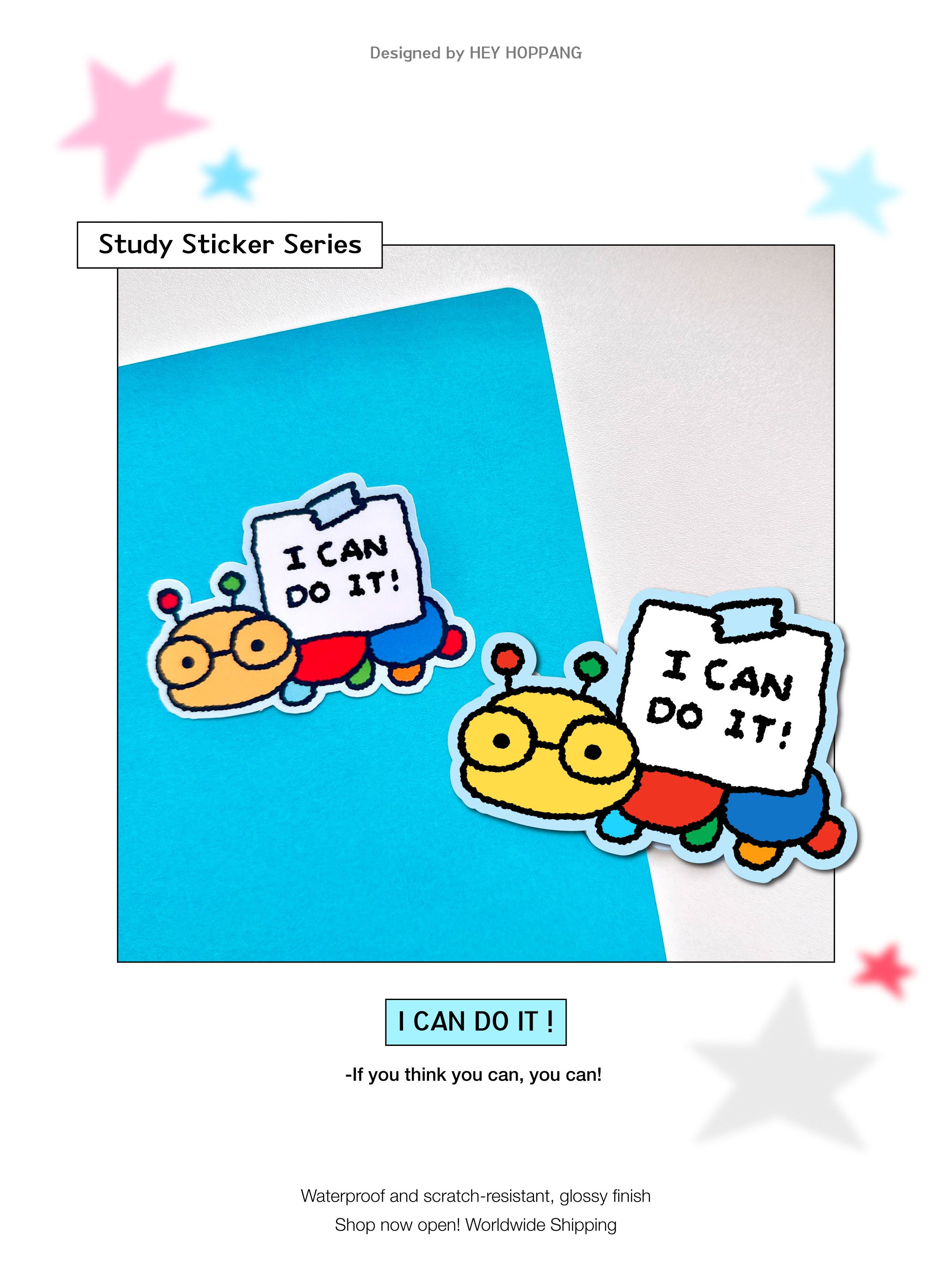 I CAN DO IT Vinyl Sticker