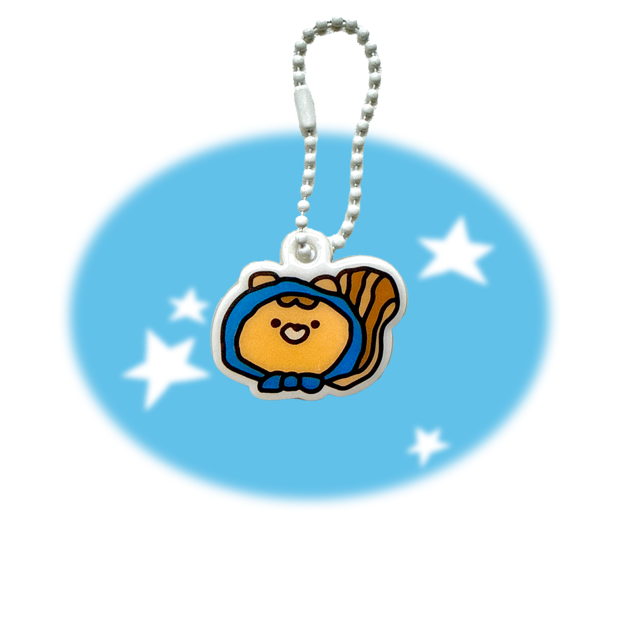 Peanut Soft PVC Keychain
